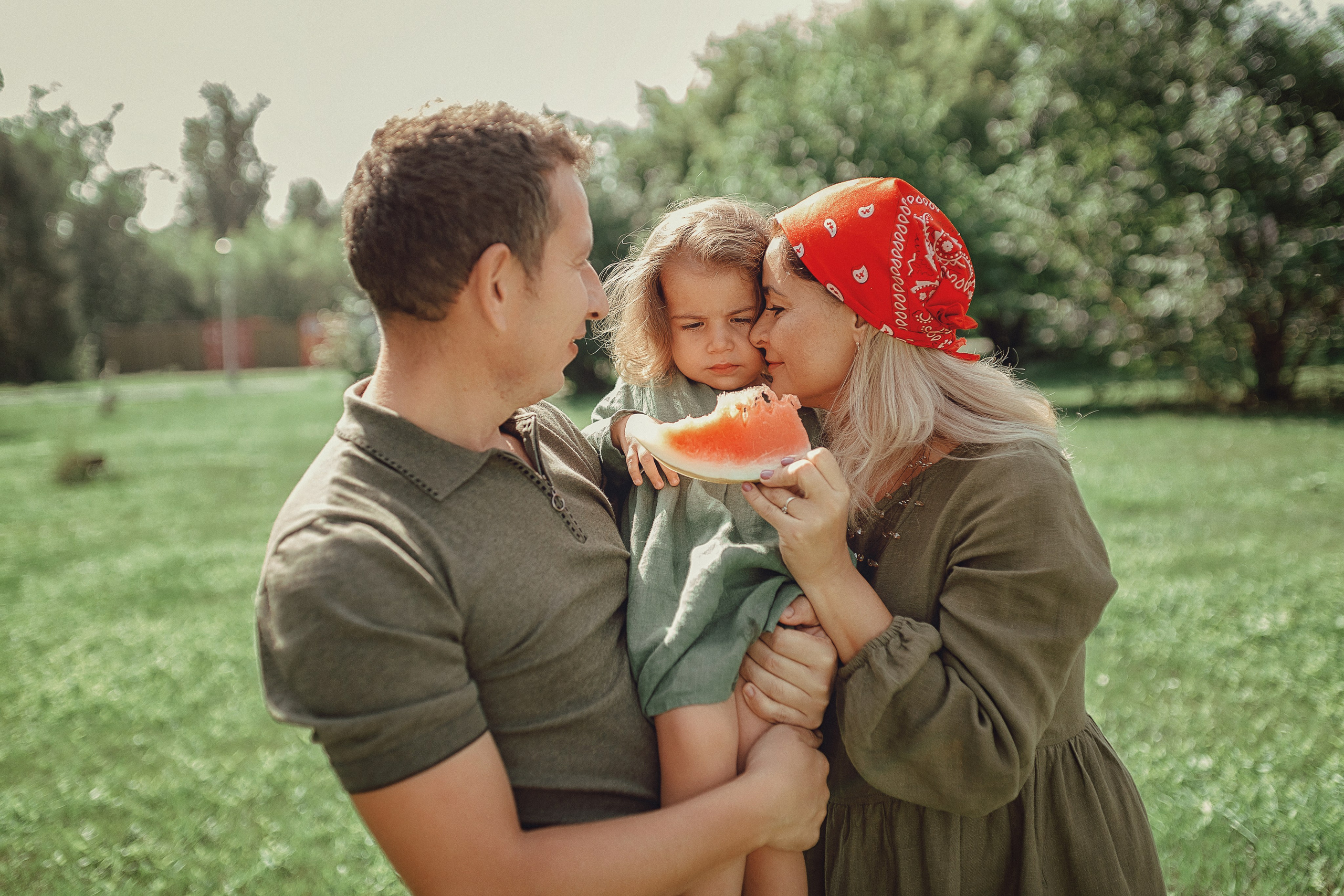 Сладкий арбуз. Семейный фотограф в Новосибирске Екатерина Сафронова