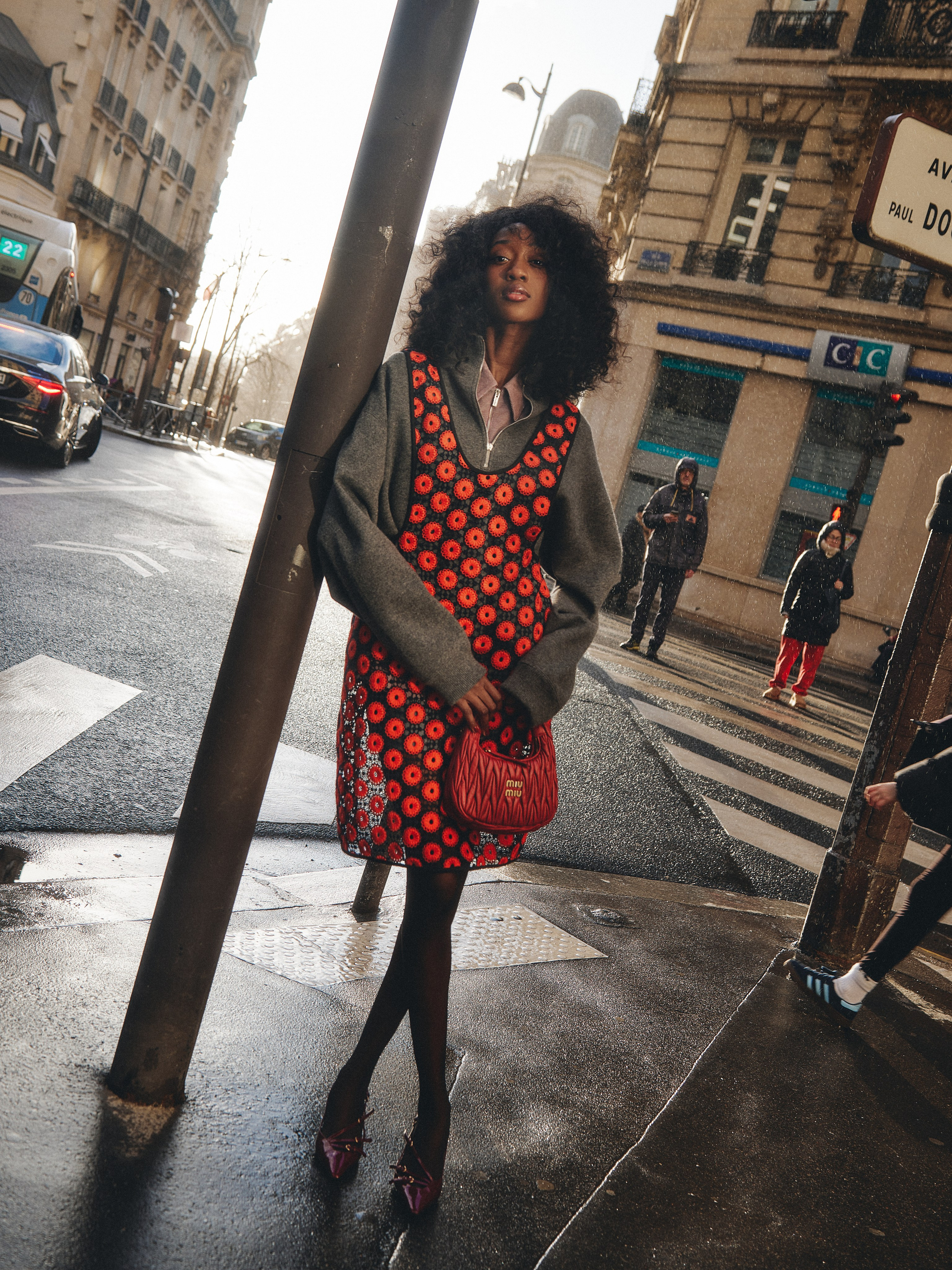 Emmanuelle Koffi x MIU MIU. Photographer Daria Ilkevich