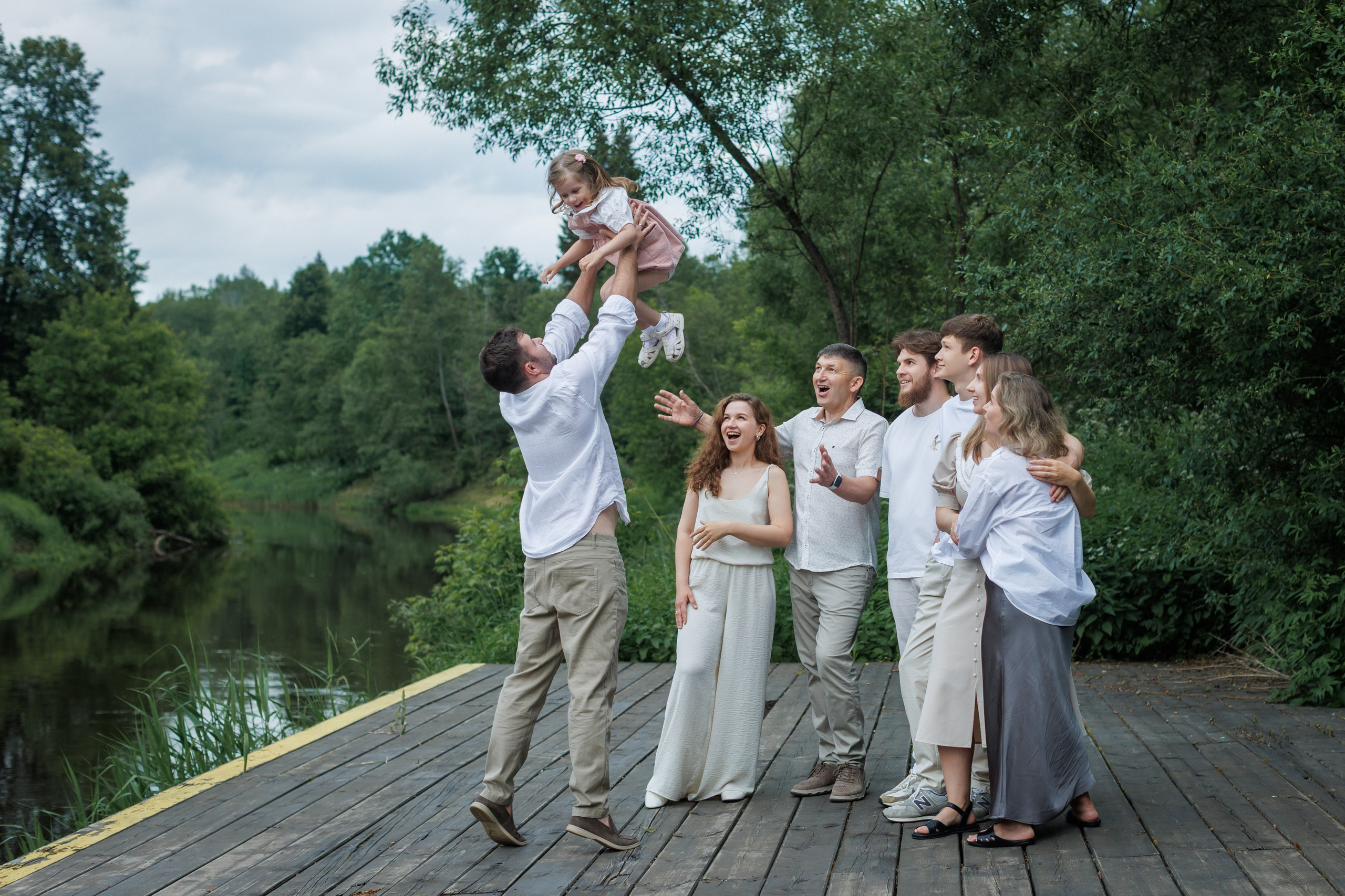 Юбилей папы. Детский и семейный фотограф Мария Киселёва. Москва