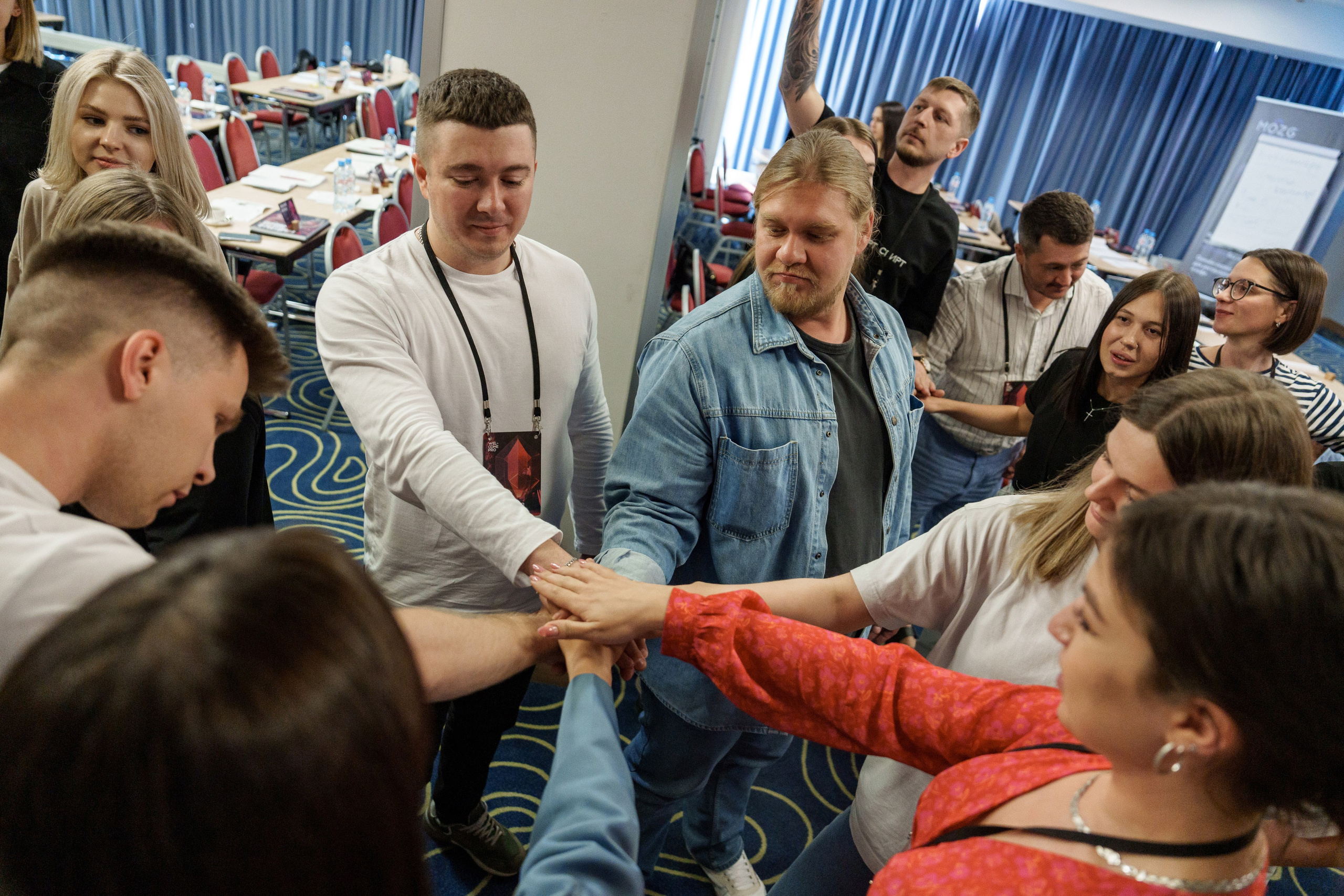 Мастер-класс WELCOMEPRO в Holyday-inn. Андрей Сухинин репортажный свадебный фотограф Санкт-Петербург