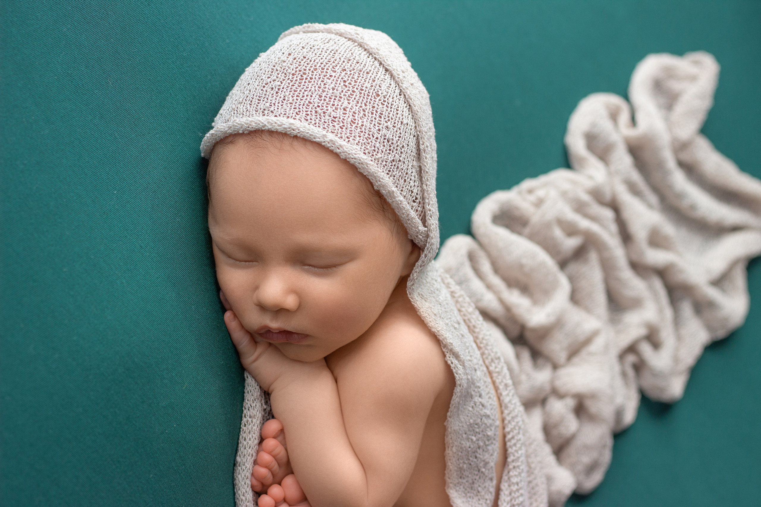 с сыпью на личике