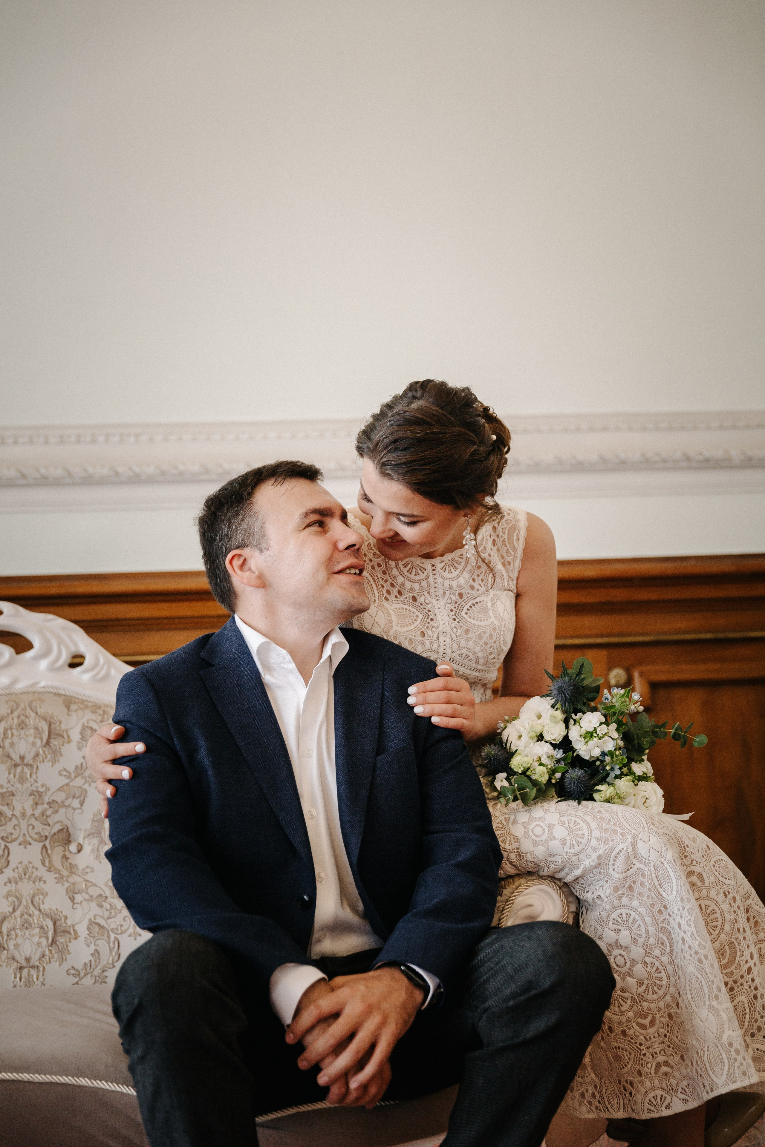 ДВОРЕЦ № 1 | Июль, Исаакиевская площадь. Свадебный фотограф в Санкт-Петербурге Полина Корзухина