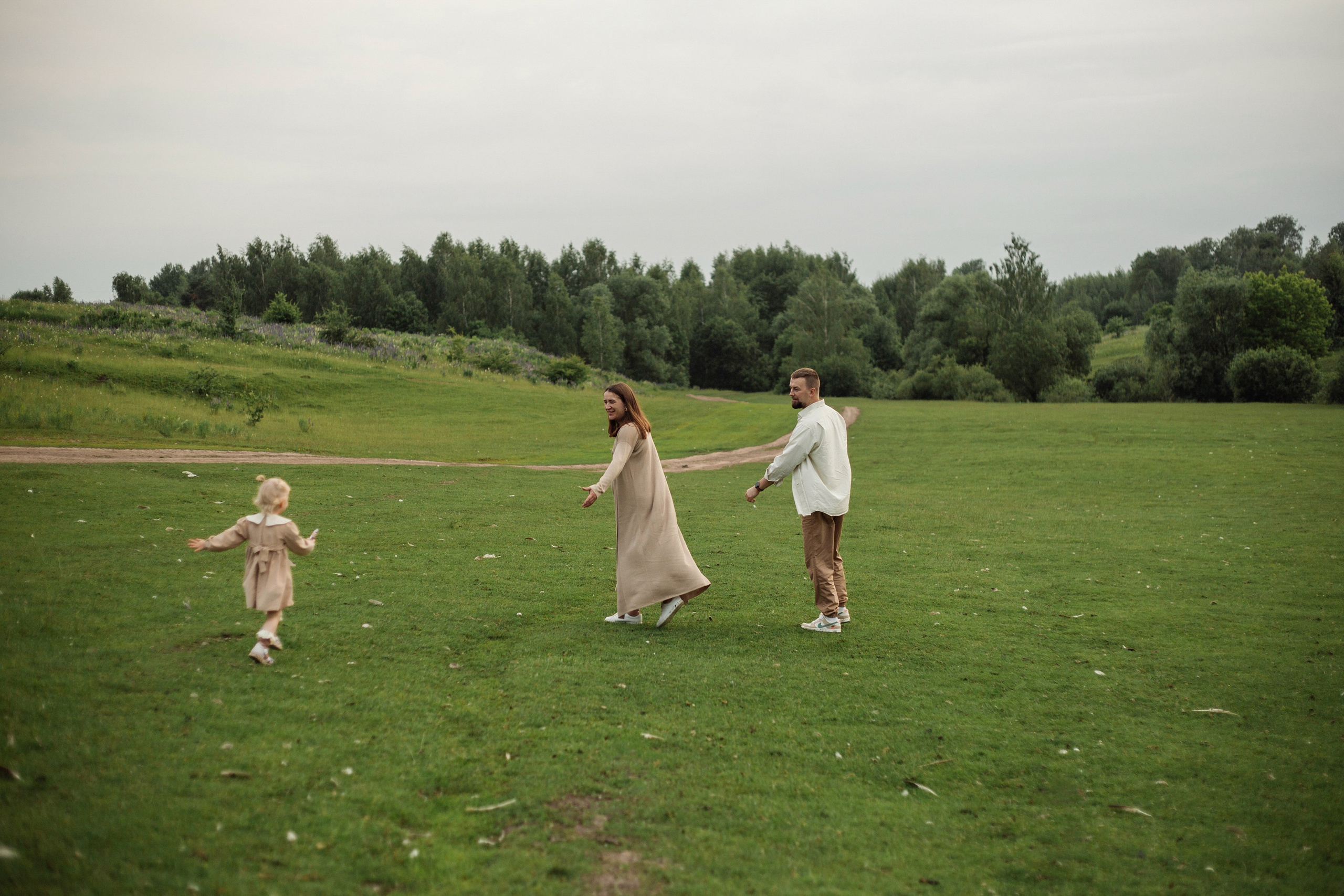 Дмитрий, Ольга и Верочка. Портретный, семейный, свадебный фотограф в Брянске Маргарита Василькова