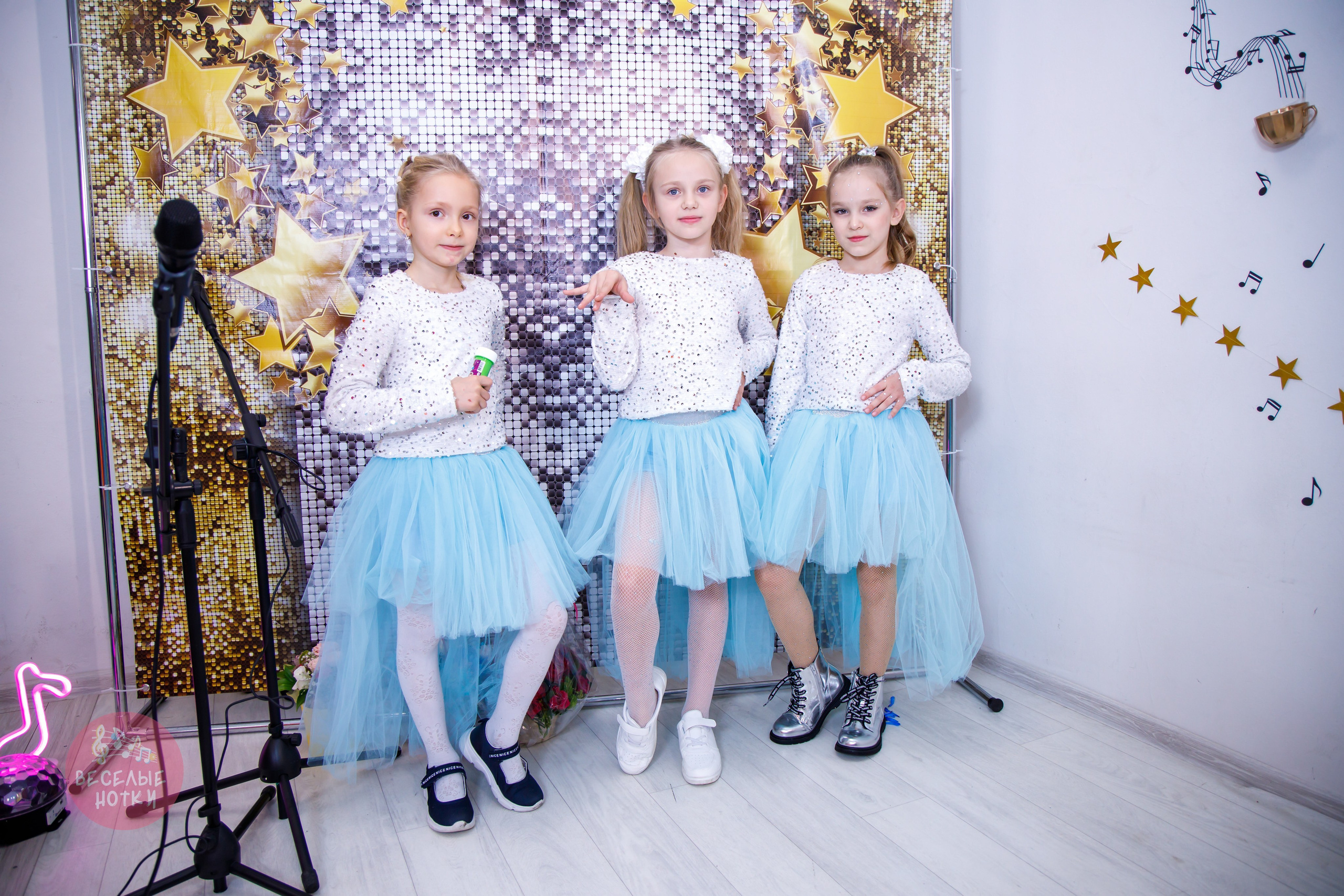 Веселый праздник с вокальной студией «Веселые Нотки». Профессиональная фото и видеосъемка. Москва