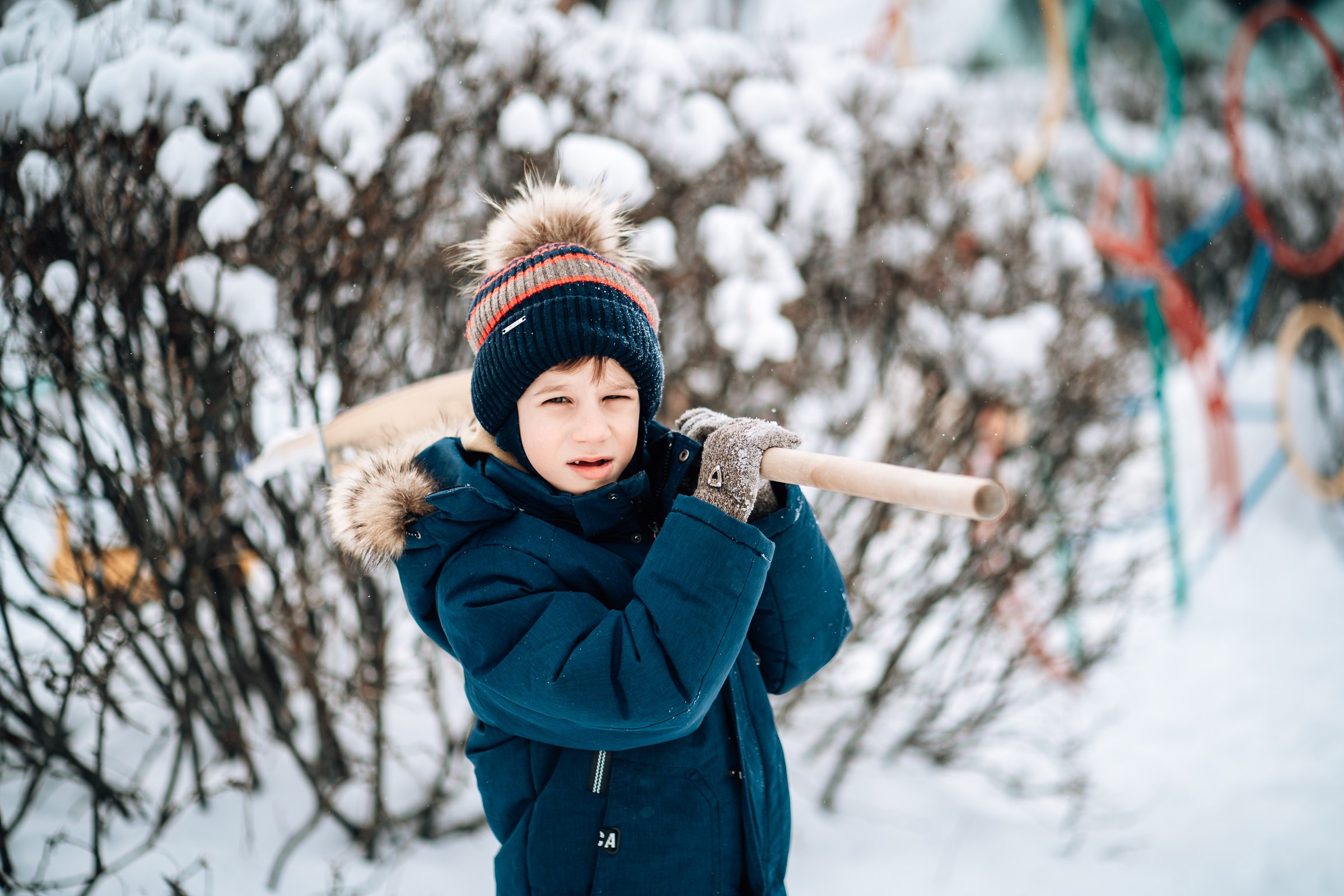 Про морозы и перенос фотосессий. Детские выпускные альбомы в Красноярске