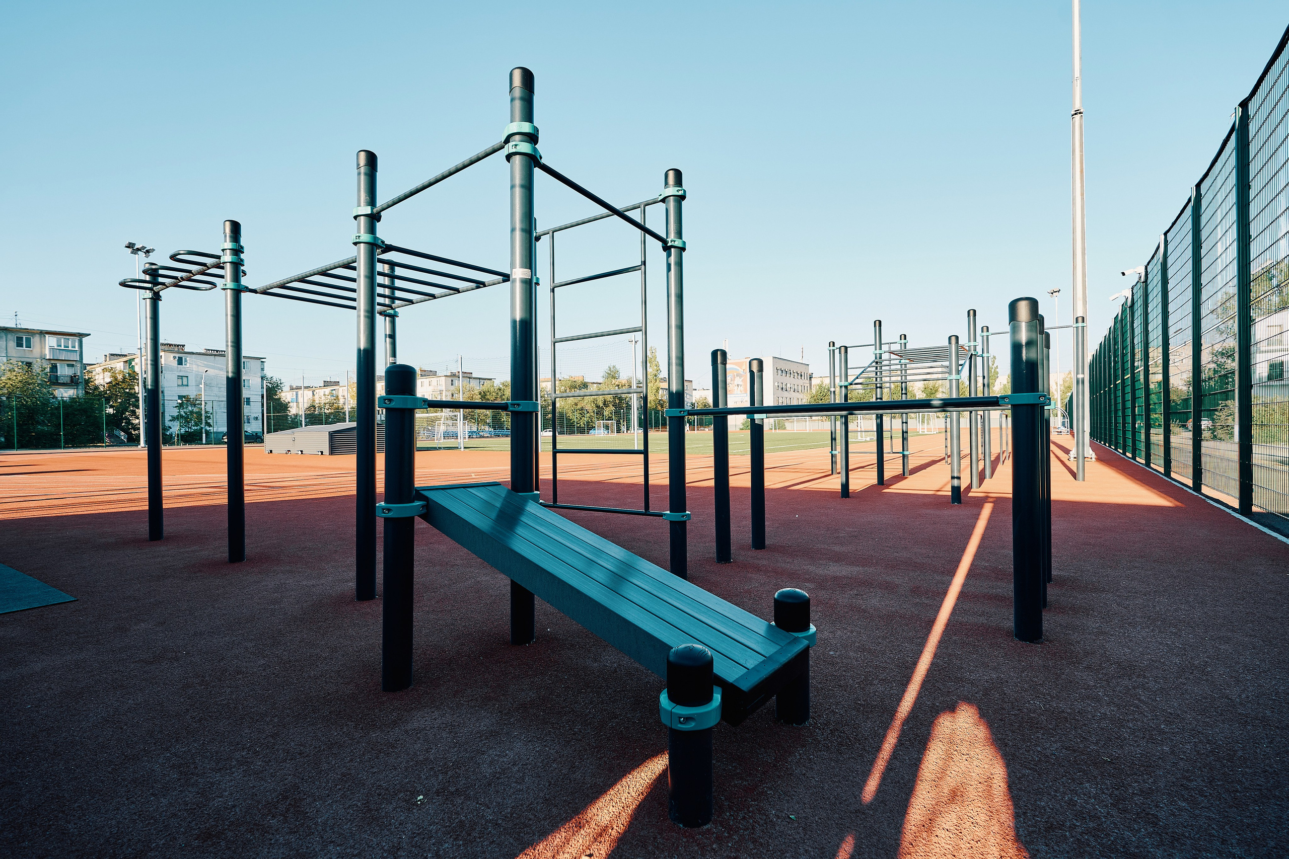 Спортивная площадка KENGURU PRO. Фотограф Никита Барановский