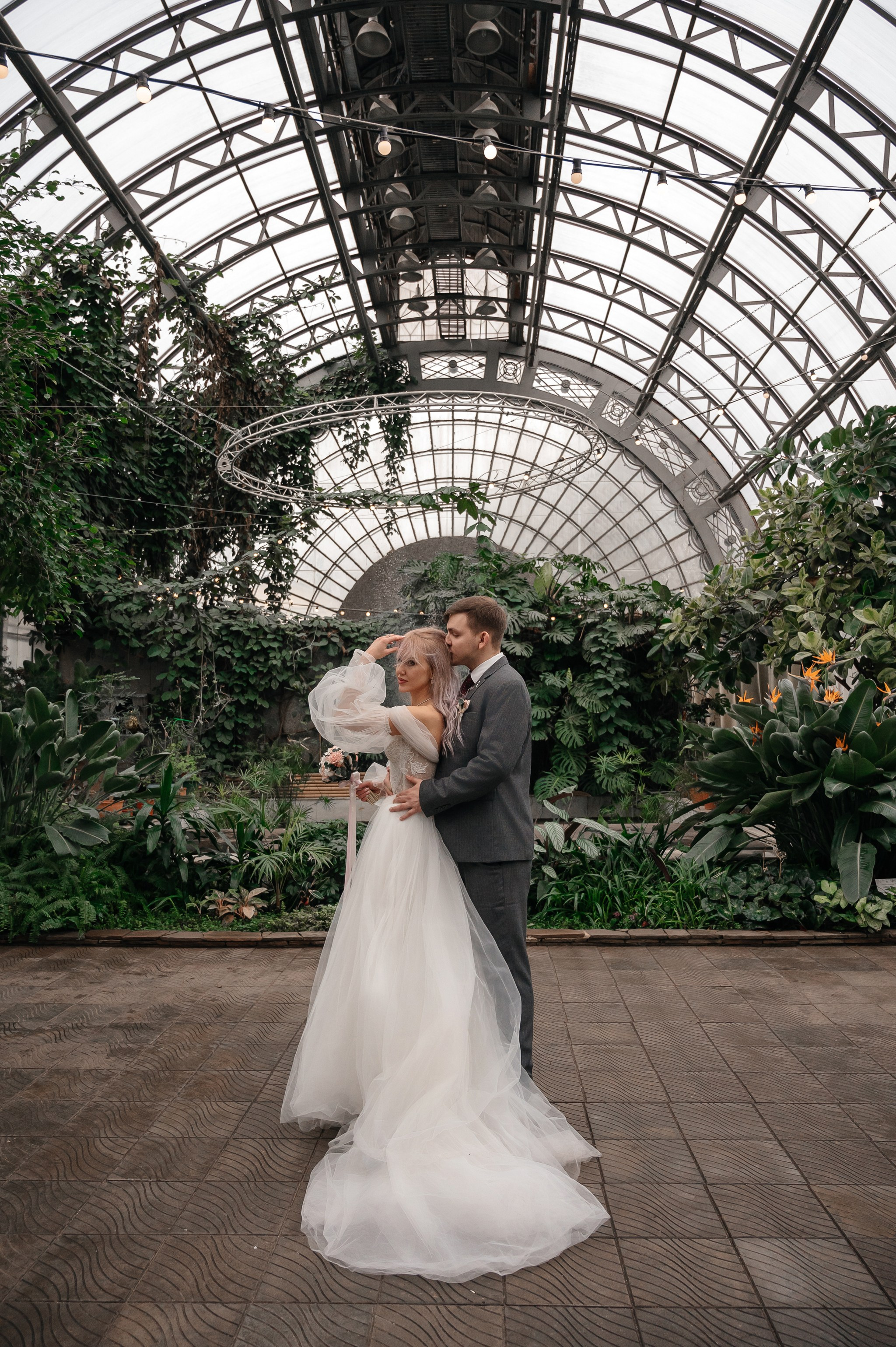 Оранжерея Таврического сада. Свадебный и семейный фотограф из Санкт-Петербурга Климов Анатолий