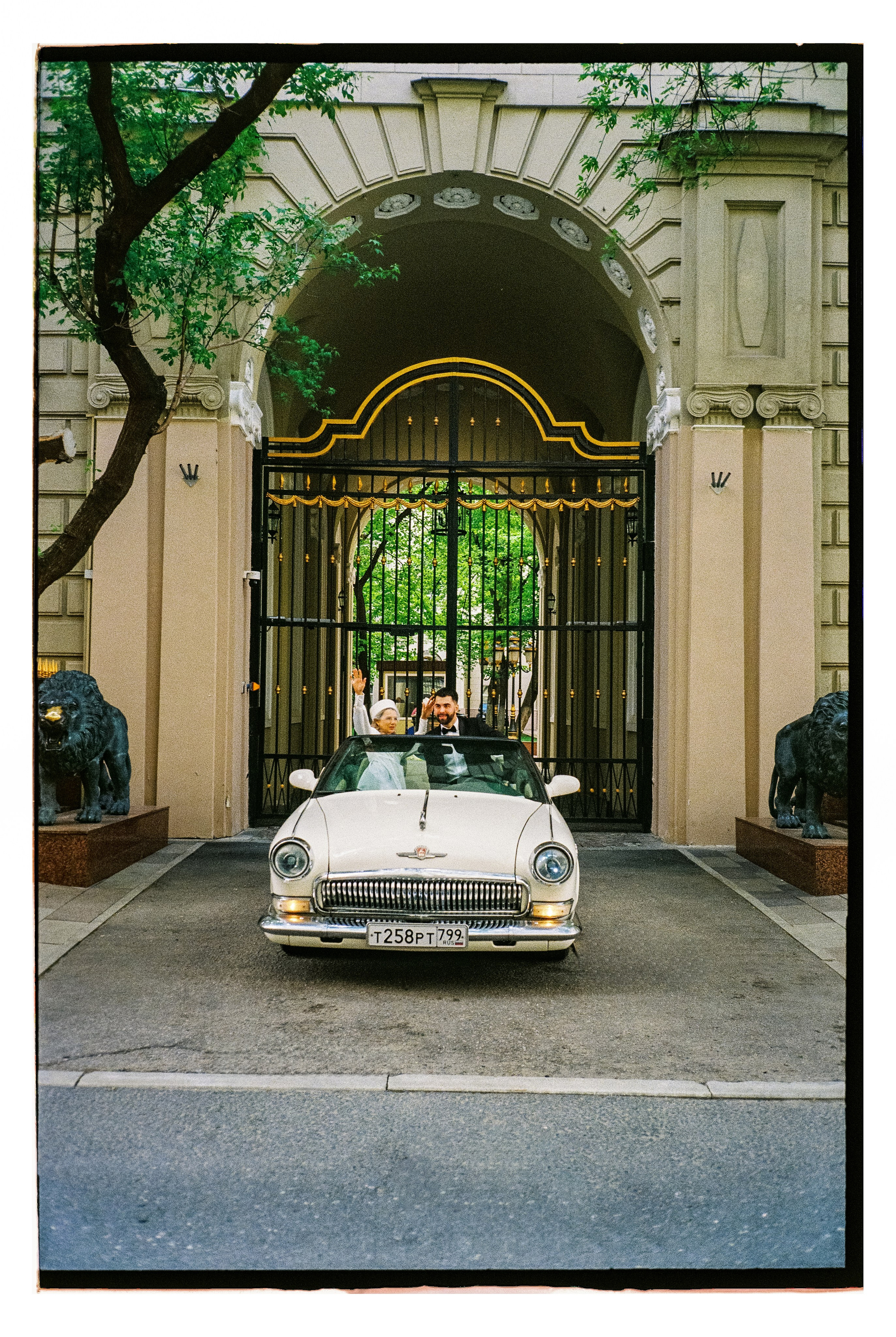 Vintage. Сентиментальная свадебная фотография