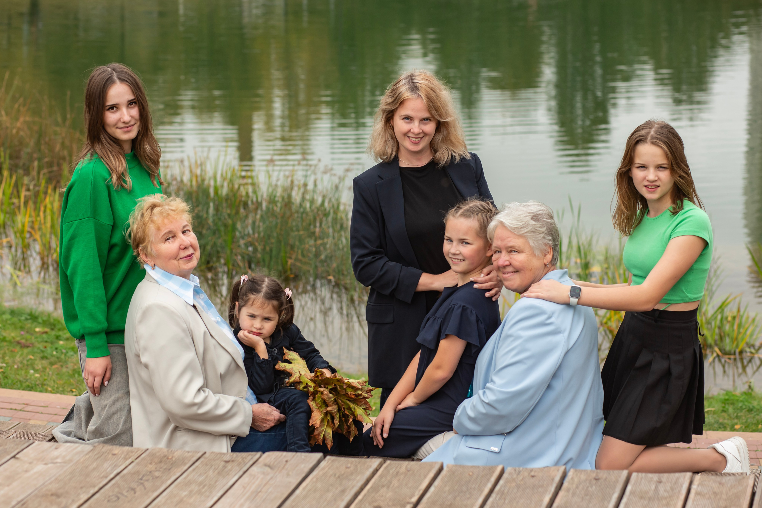 Осенняя фотопрогулка. Семейный и детский фотограф в Москве и МО — Александра
