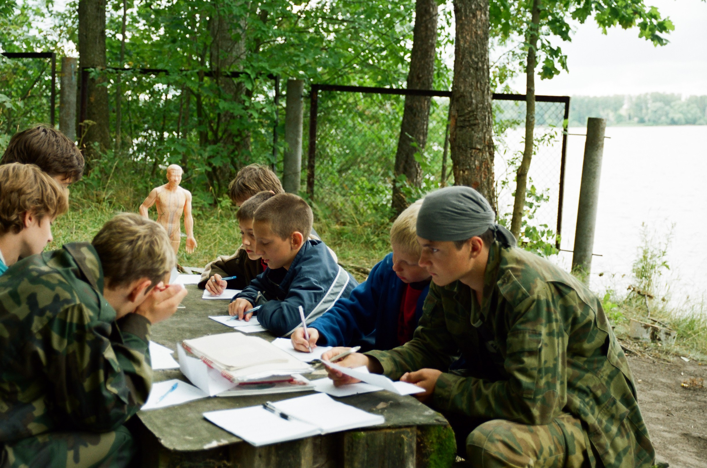 Фотографии Летние сборы ШБИ МОН 2004 г. Школа Боевых Искусств «МОН»