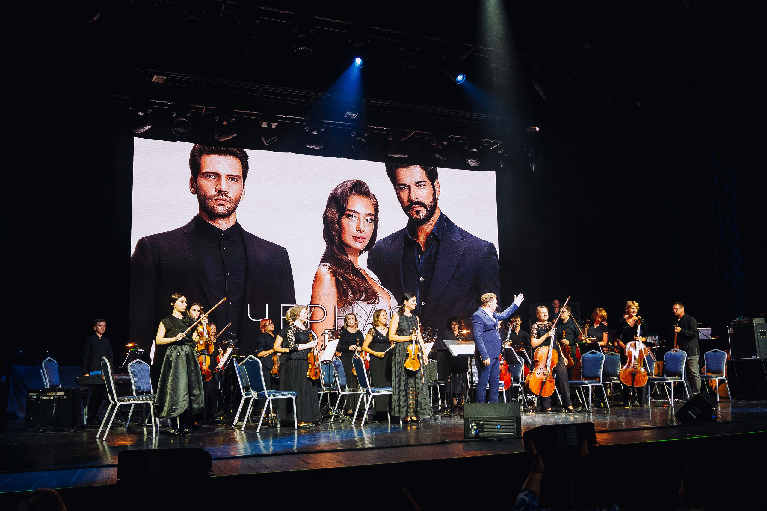 Symphony of the cinema (Turkish TV series) at Amber Hall. KRIS KRUPINNIKOVA