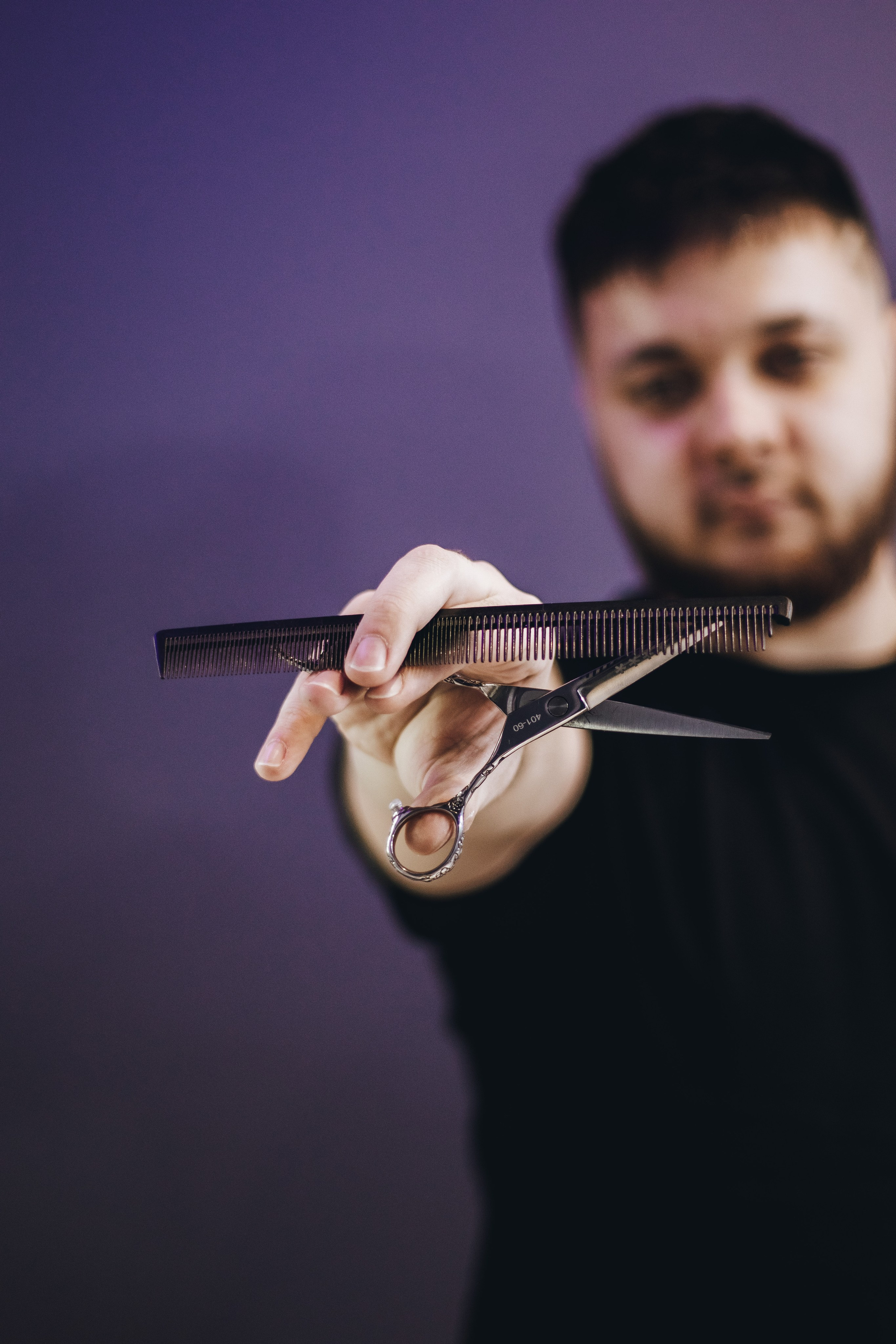 Barbershop Dad. Content shooting. KRIS KRUPINNIKOVA