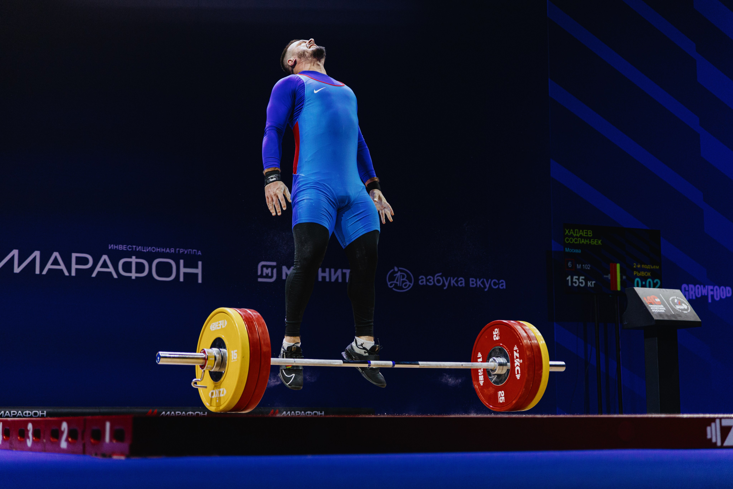 Чемпионат России по тяжелой атлетике 2025. Фотограф в Москве и Санкт-Петербурге Дарина