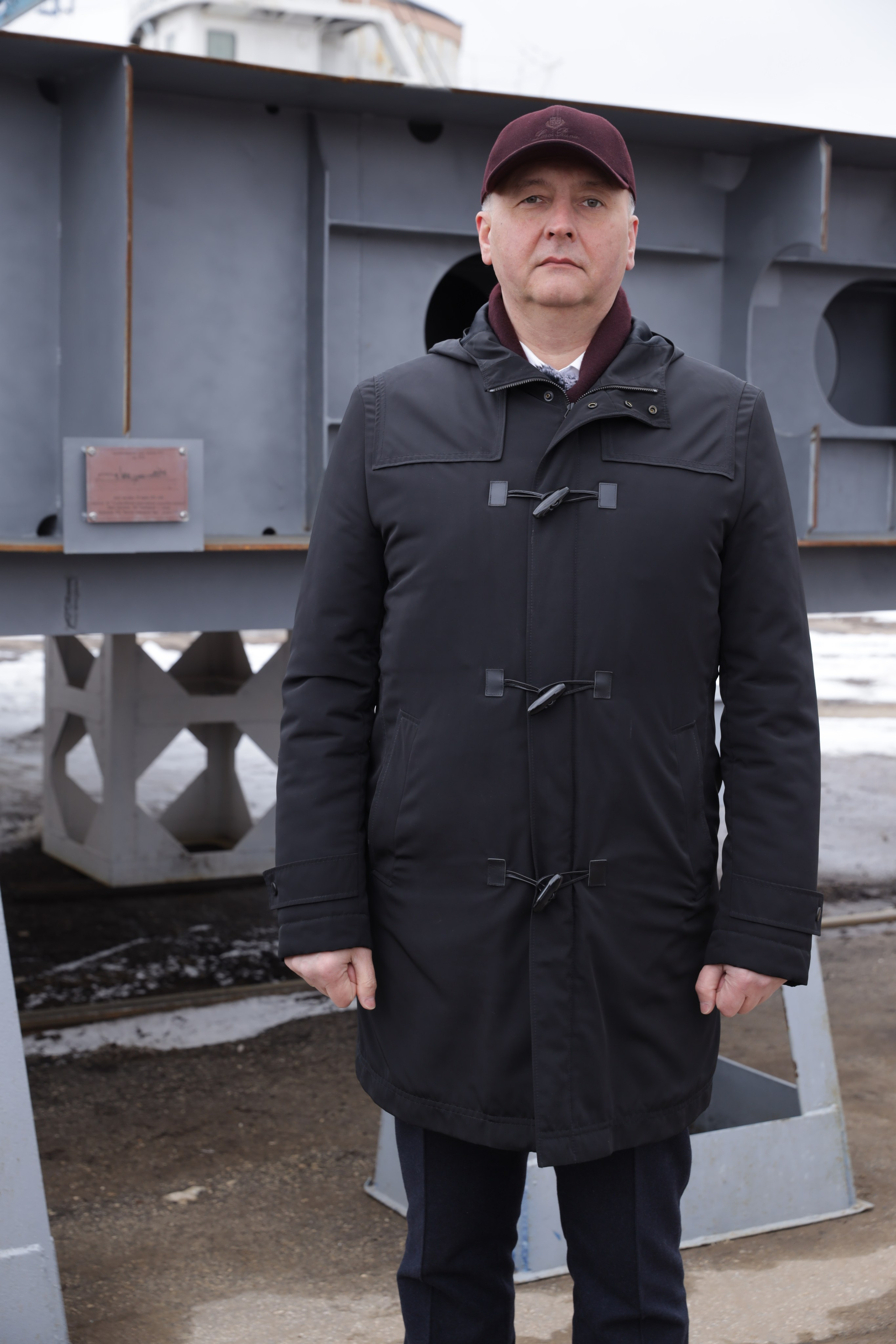 ЗАО нефтефлот Зимние фото + закаладка киля Судна. Фотограф в Самаре Максим Тырин