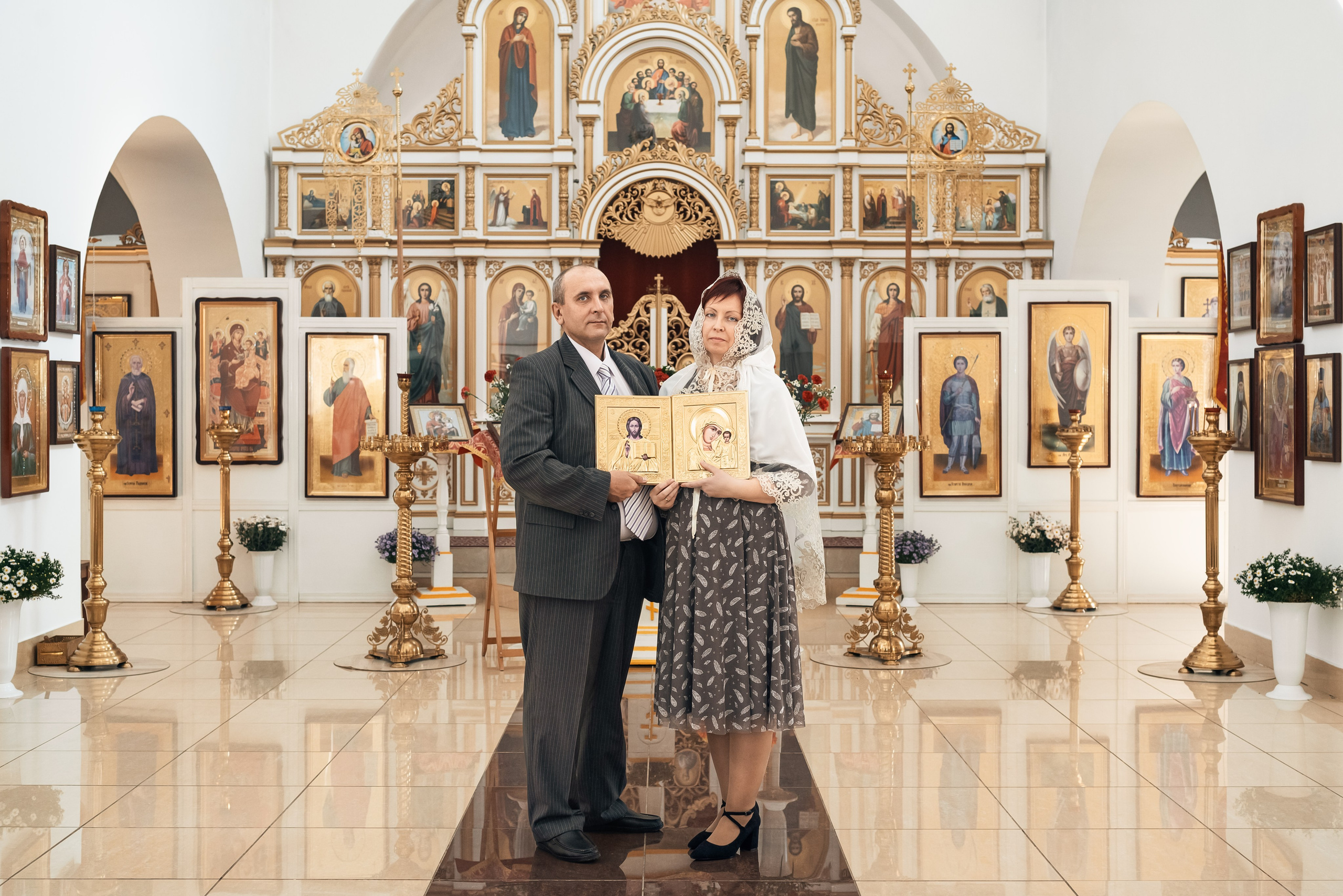 Венчание. С. Нежинка. Церковный фотограф на Таинство Крещения и Венчания в Оренбурге и Оренбургской области Екатерина Белкина