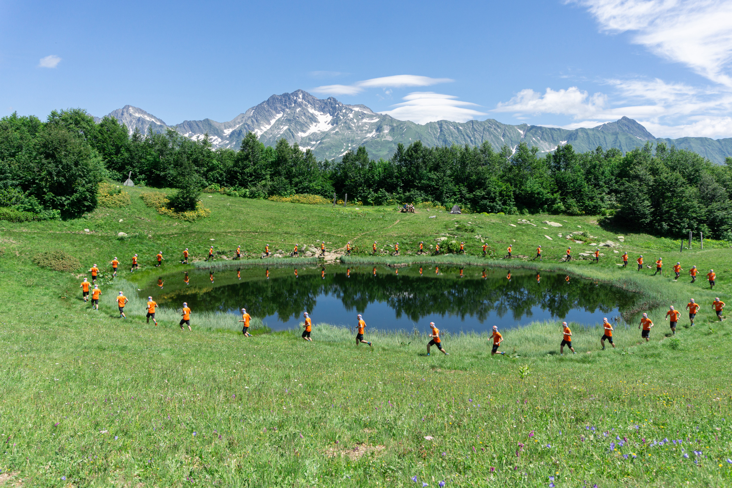 Лето. Горный фотограф в Красной Поляне