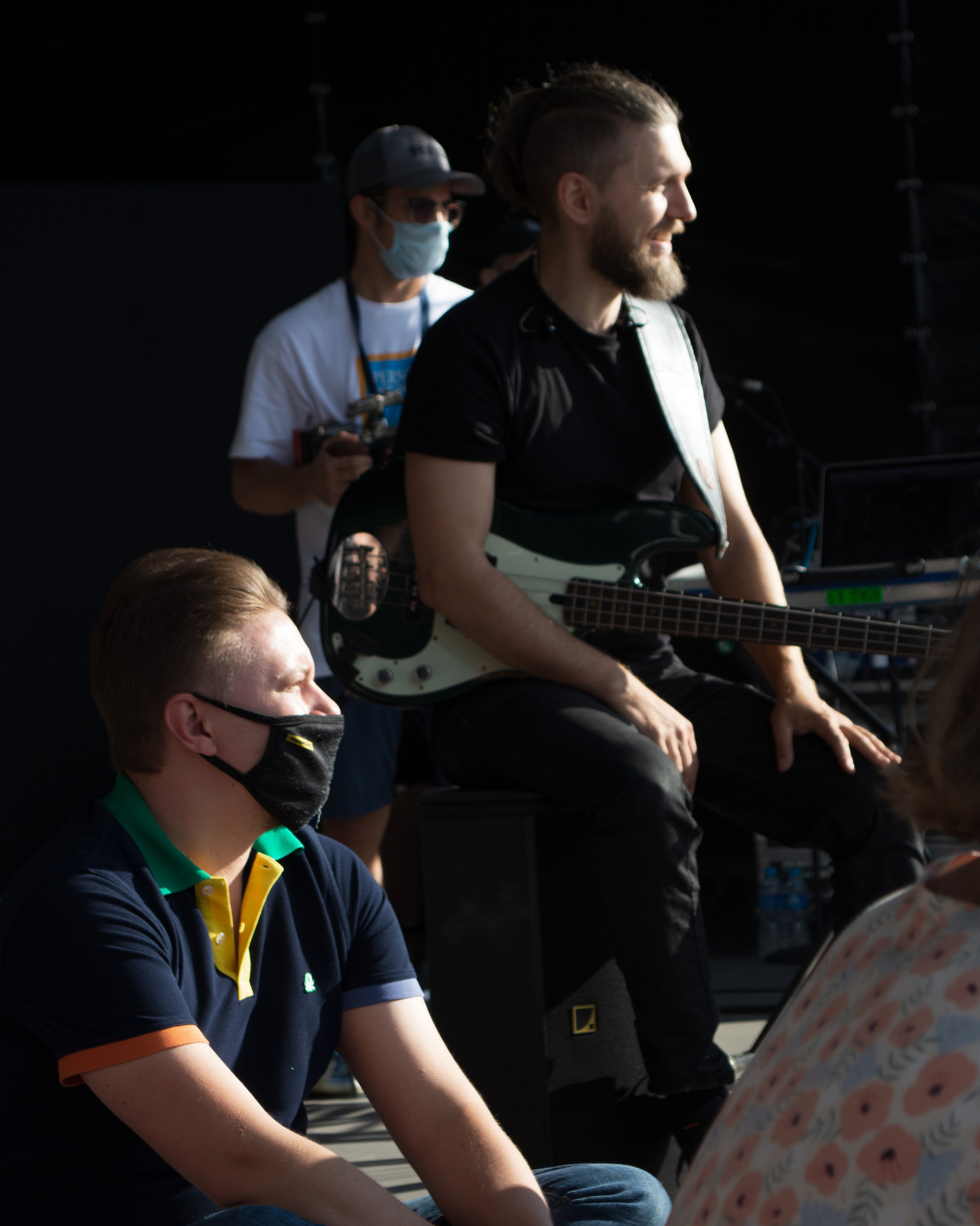 Съемка концерта