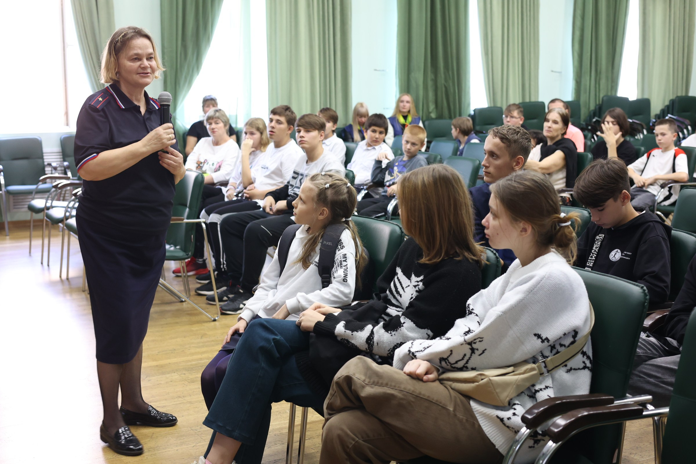 Открытие сезона в Школе Юного следователя 22.09.2023. Профессиональный фотограф в Москве Алёна Котова