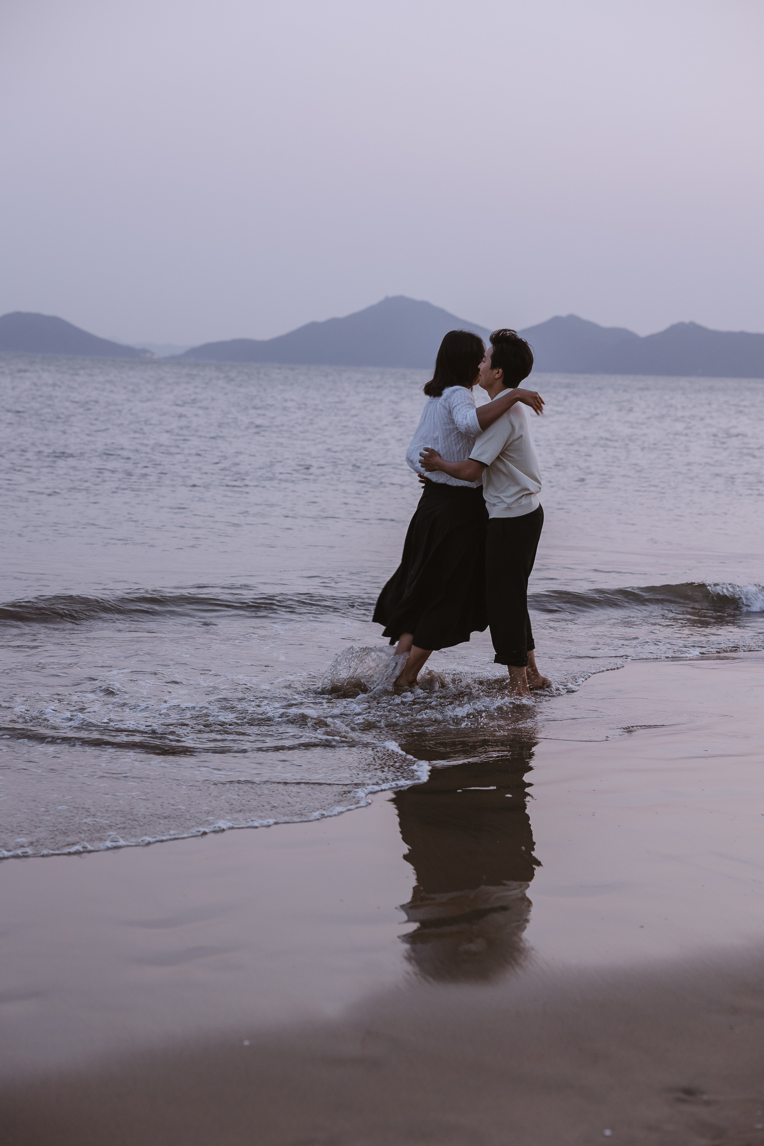 This is an evening walk of lovers. Your photographer in Busan (South Korea) Aleksandra Anufriy