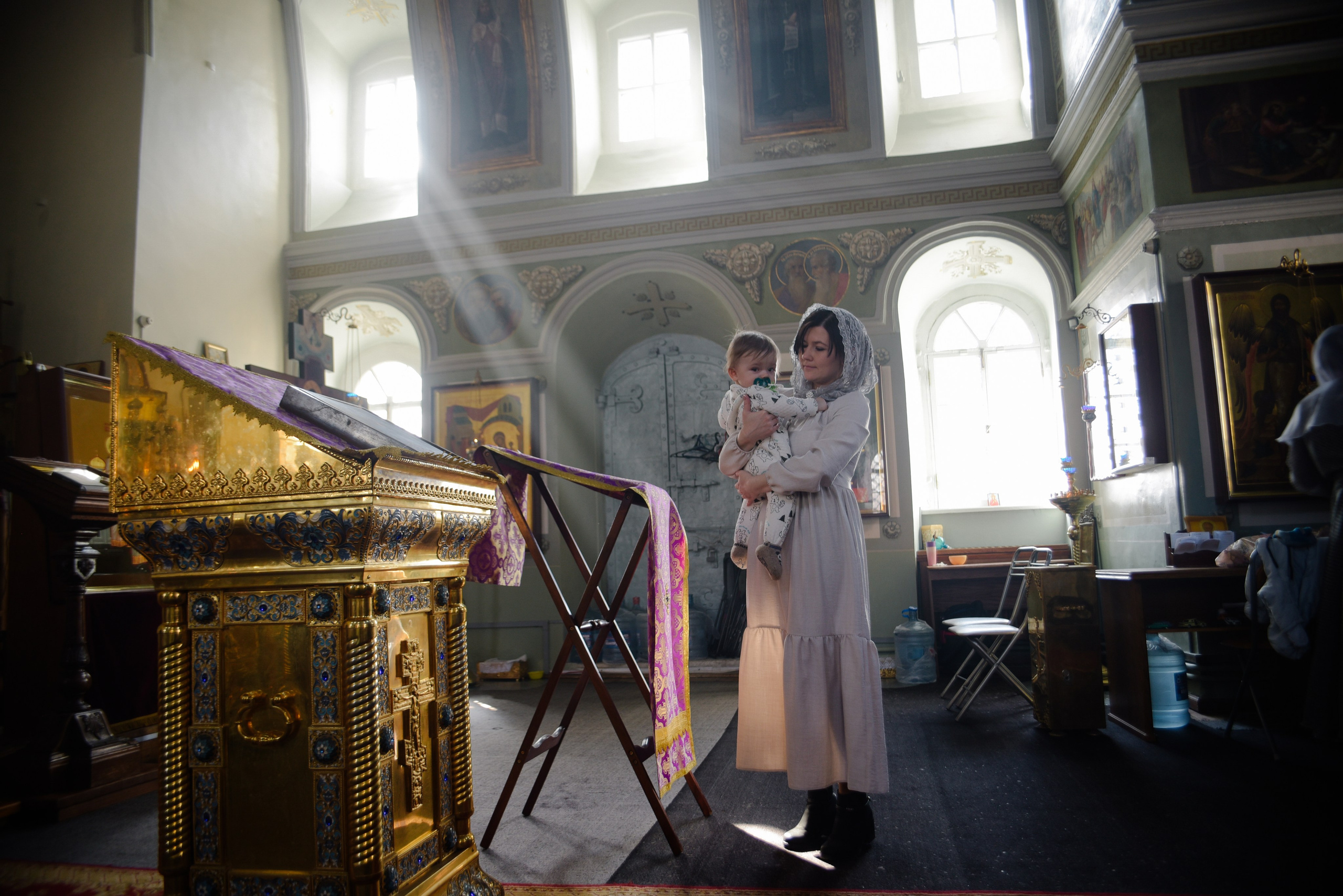 Крещение Алексея. Фотограф Лола Волна, город Москва