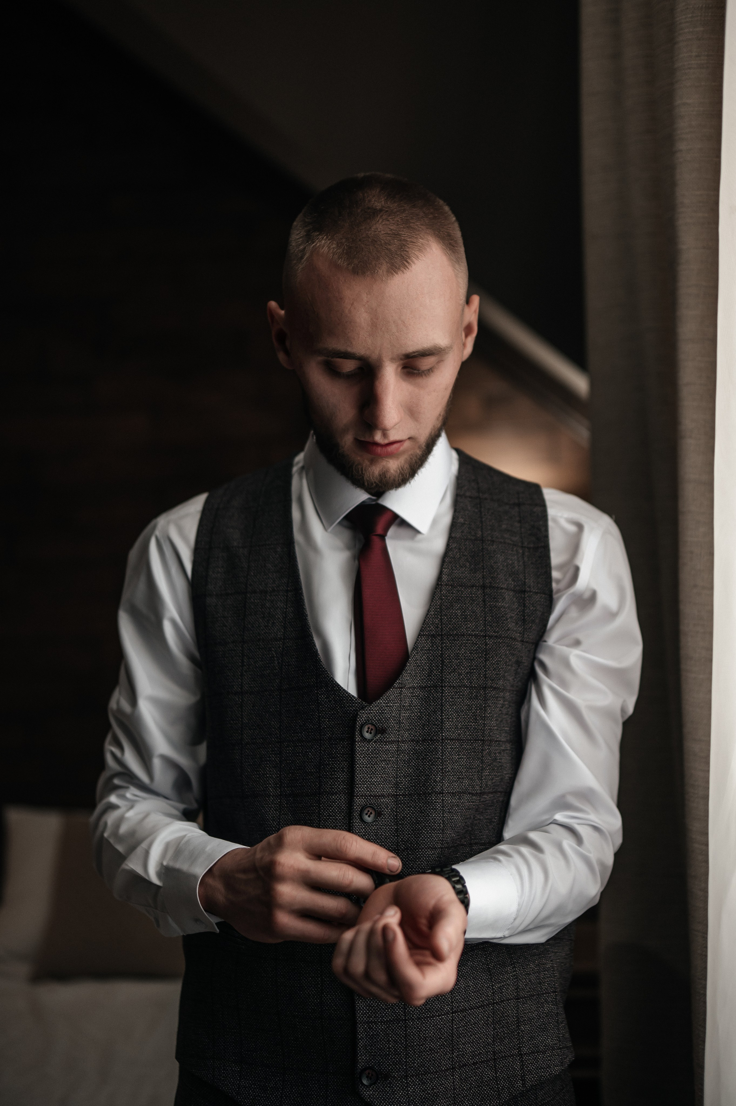 Максим и Наталья. Сборы, прогулка. Фотограф Екатерина Бочарникова