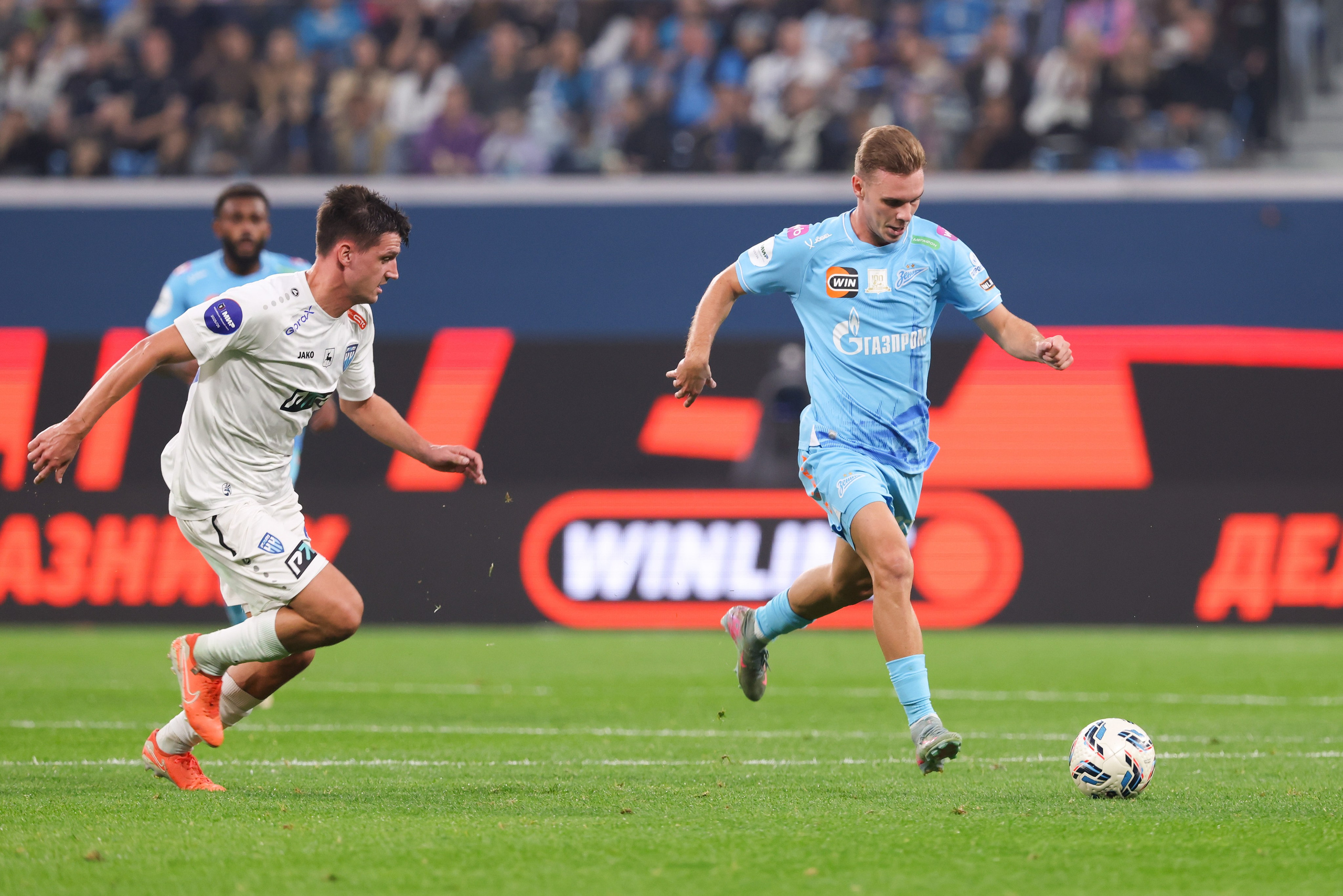 ФК «Зенит» — ФК «Пари НН» 30.08.2025. Спортивный и репортажный фотограф Антон Тереханов