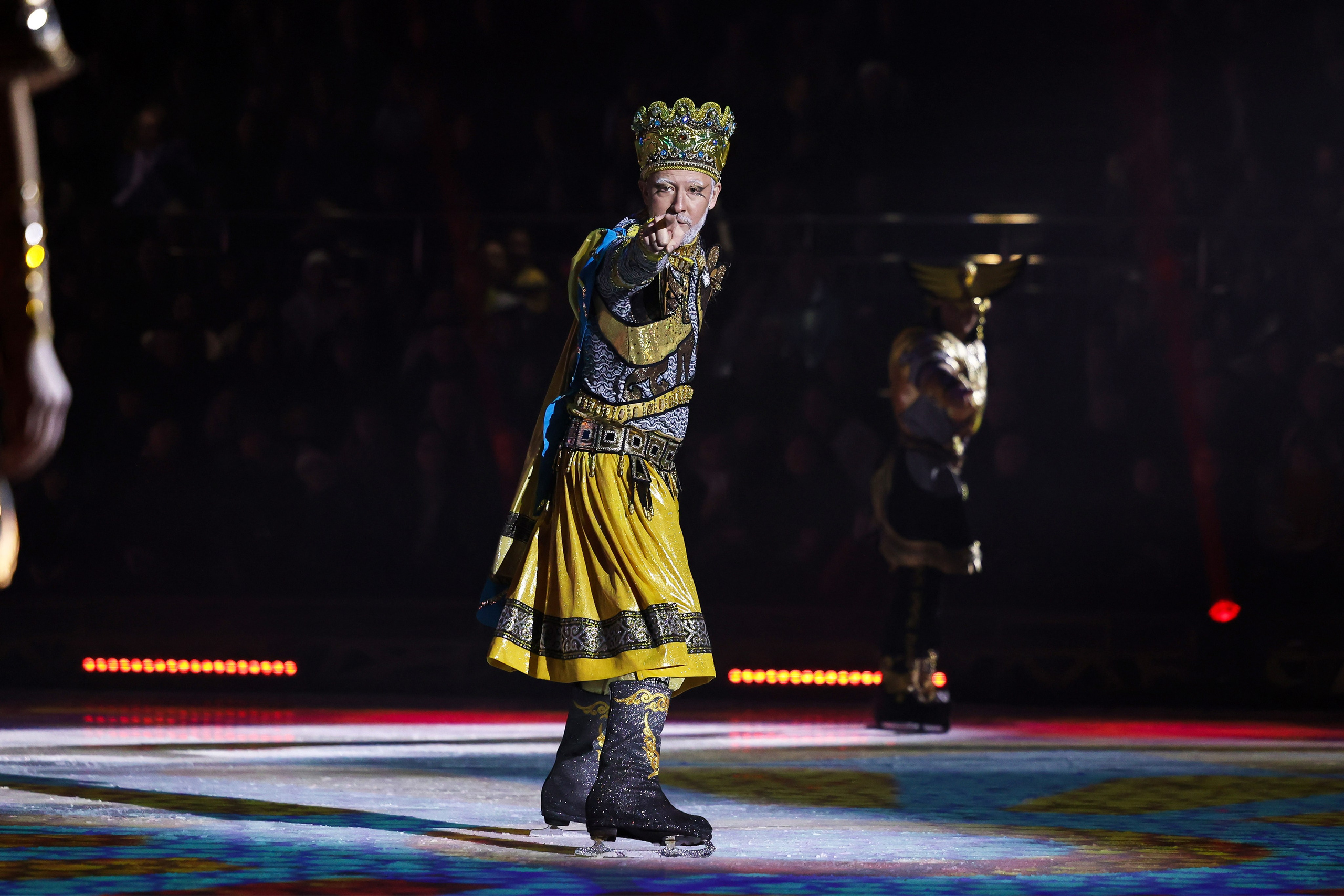 «История любви Шахеризады» шоу на льду 03.01.2024. Спортивный и репортажный фотограф Антон Тереханов