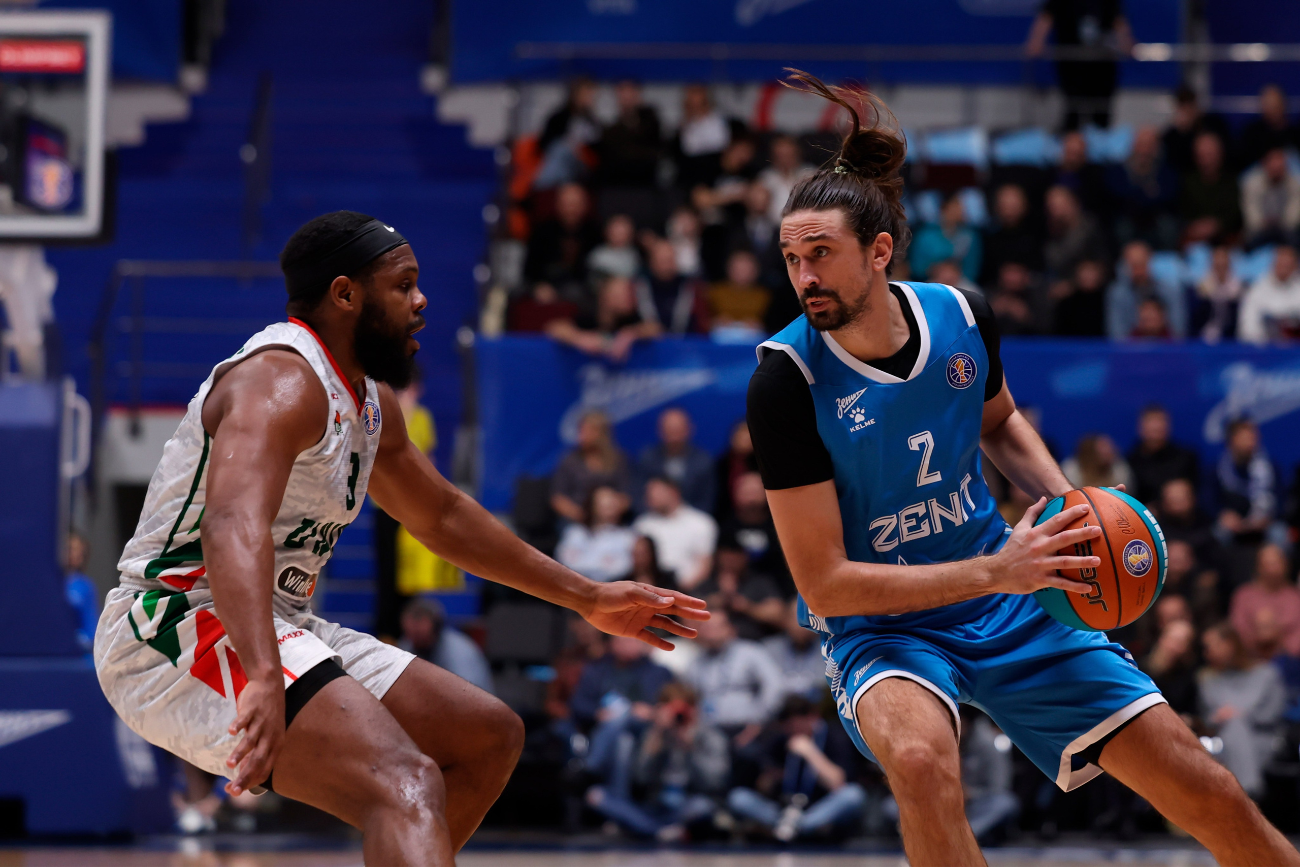 БК Зенит — БК Уникс 13.02.2025. Спортивный и репортажный фотограф Антон Тереханов