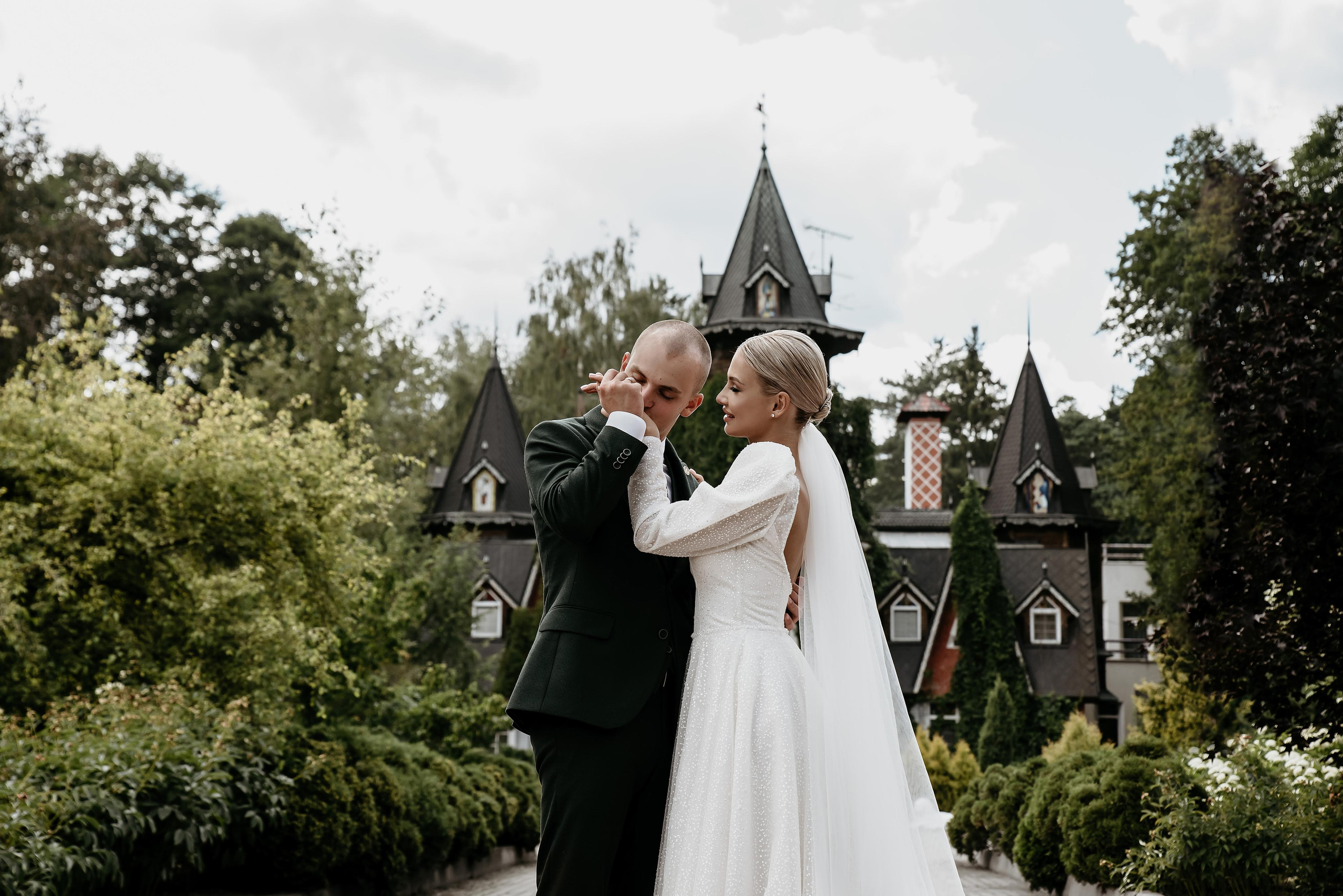 Осенняя свадебная фотосессия