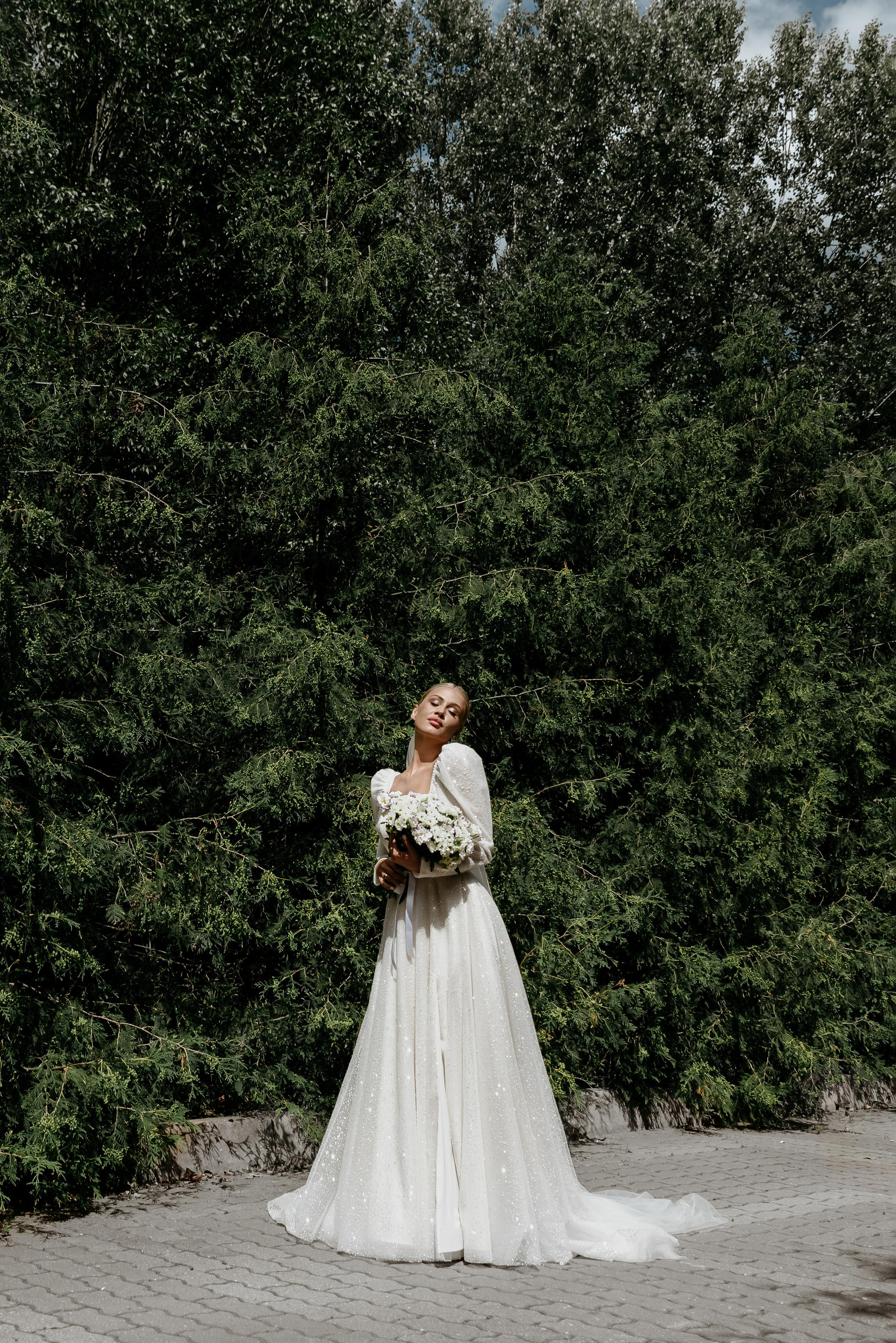 Стильная свадебная фотосессия 