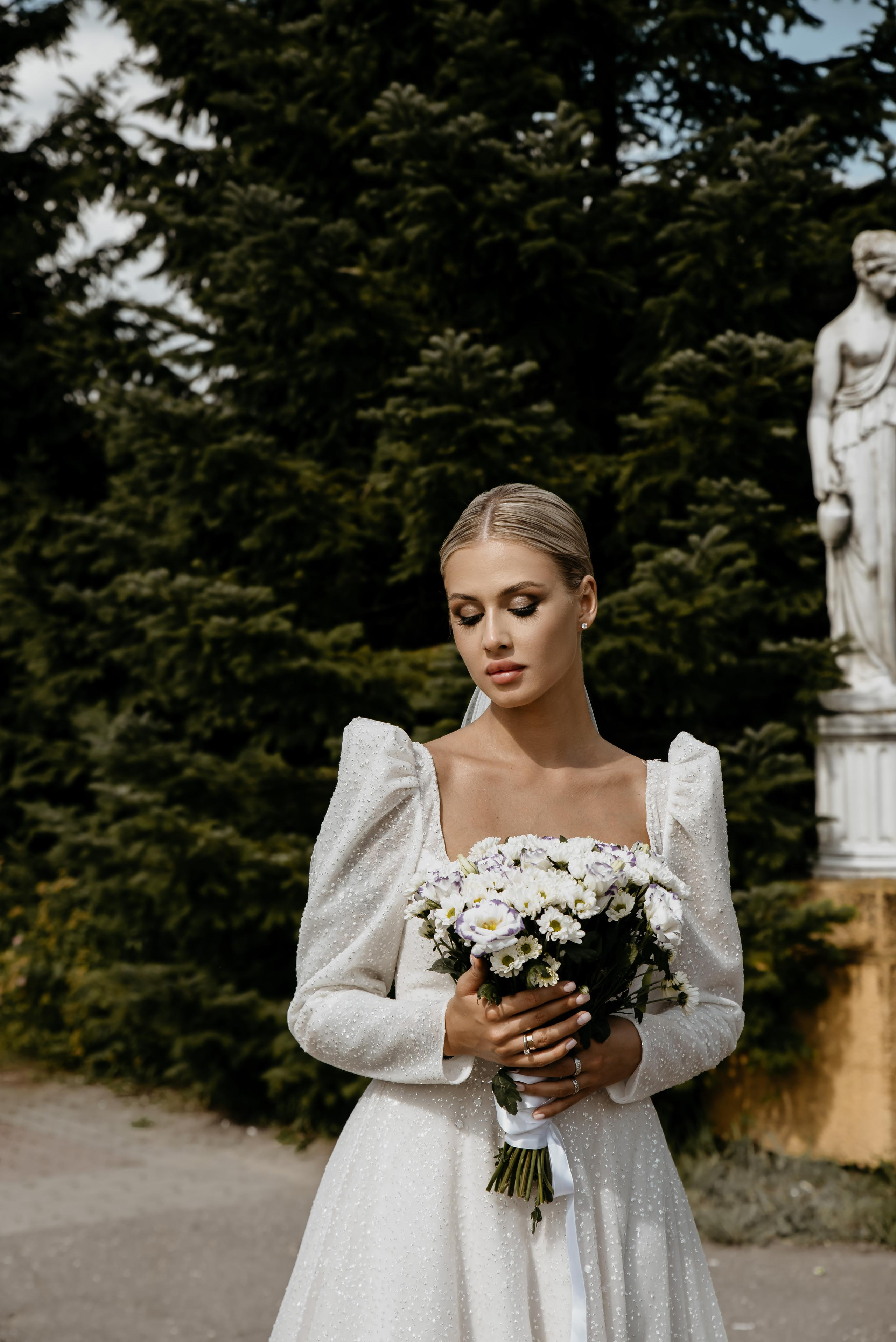 Необычный букет невесты