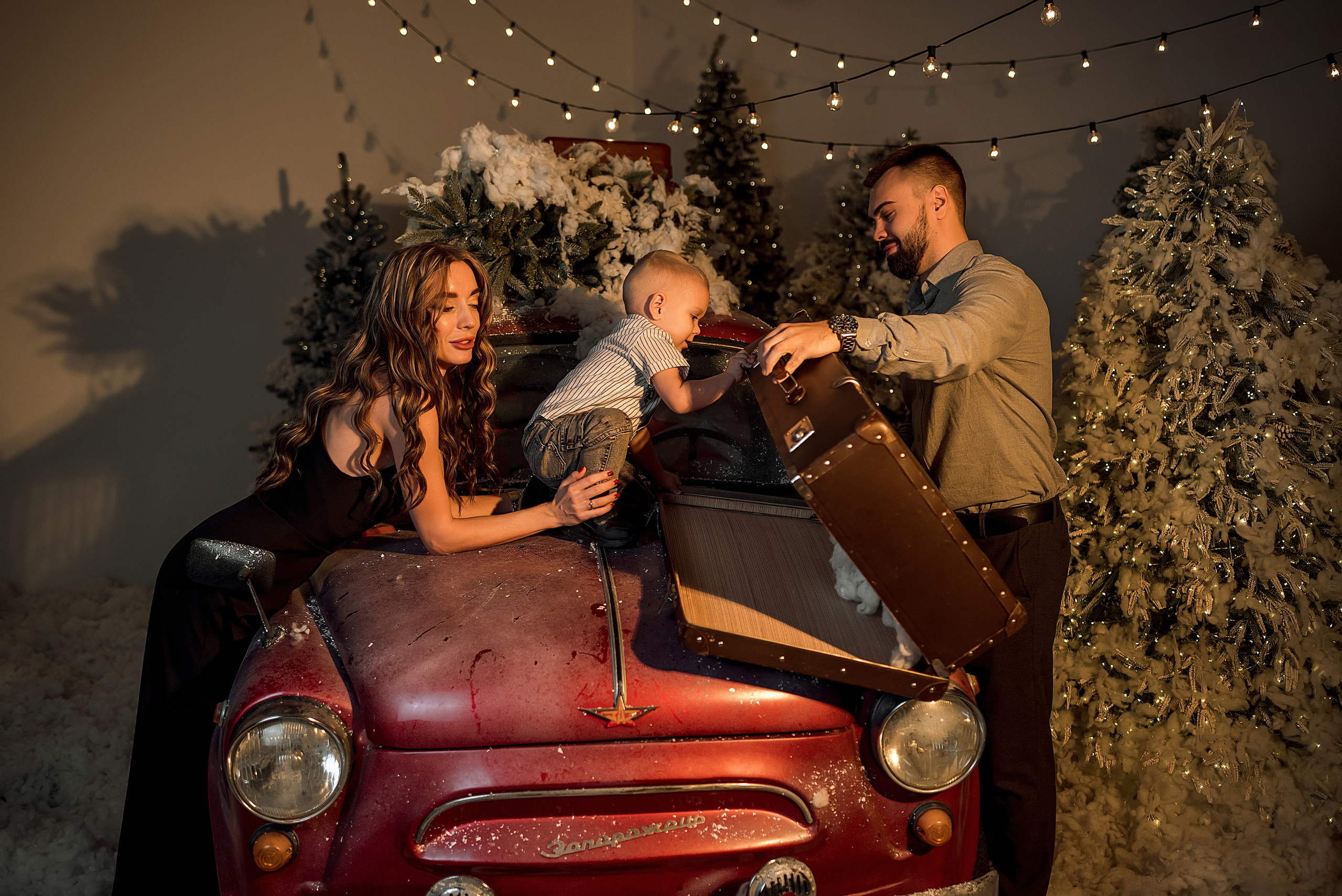 Новогодняя история Матвея и его родителей. Свадебный и семейный фотограф в Ростове-на-Дону Алина Астахова