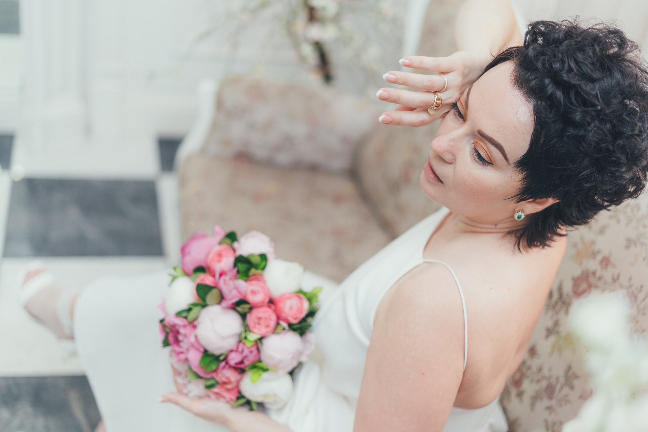 Ольга и Андрей, ЗАГС Железнодорожный, ВДНХ ресторан Московское небо. Наталья Дукалова фотограф Щелково Королев Пушкино Москва Балашиха