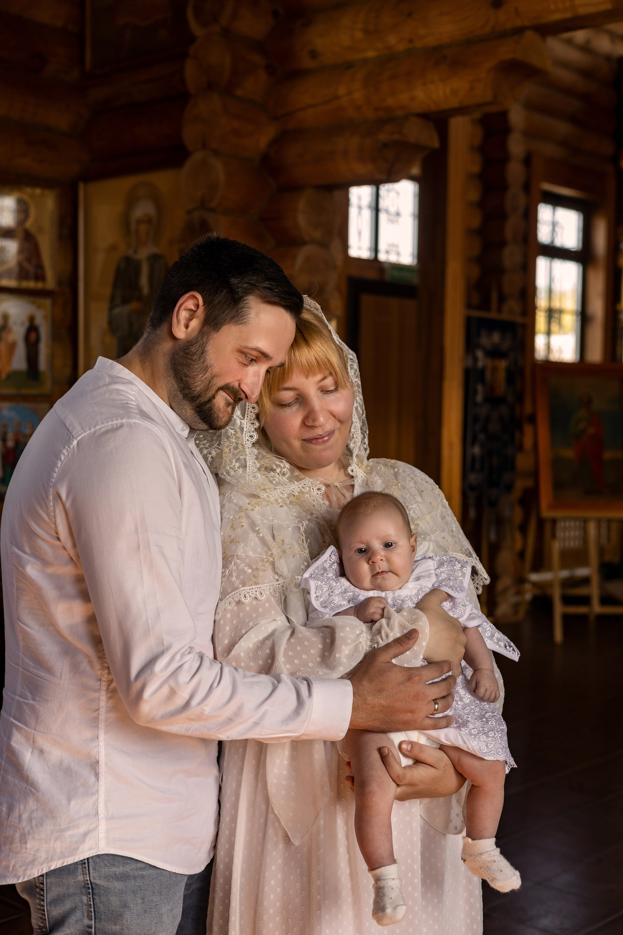 Съемка Таинство Крещения. Фотограф новорожденных Воронеж