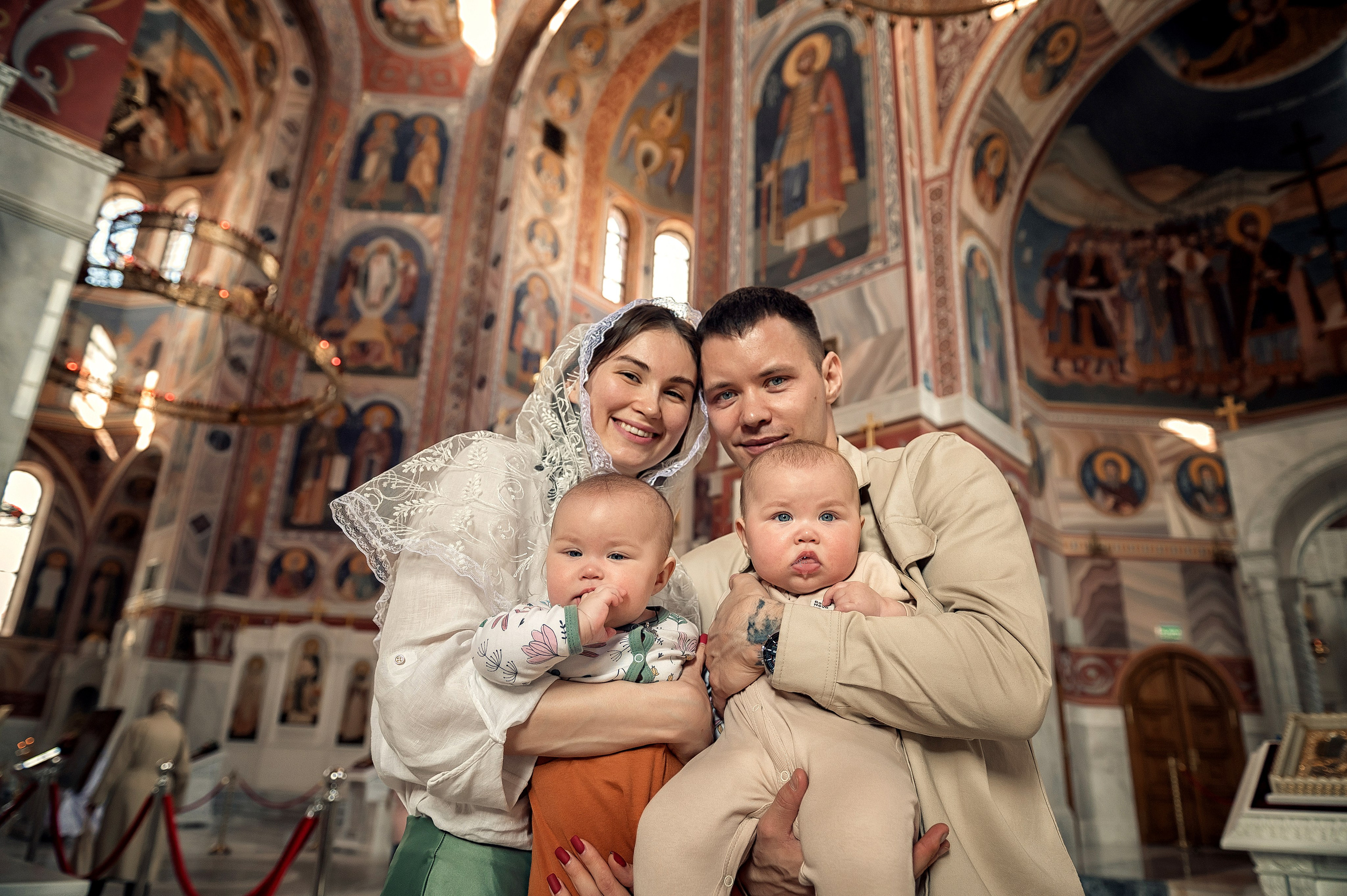 Таинство Крещения. Свадебный, семейный фотограф, на крещение в г. Волгоград Руденко