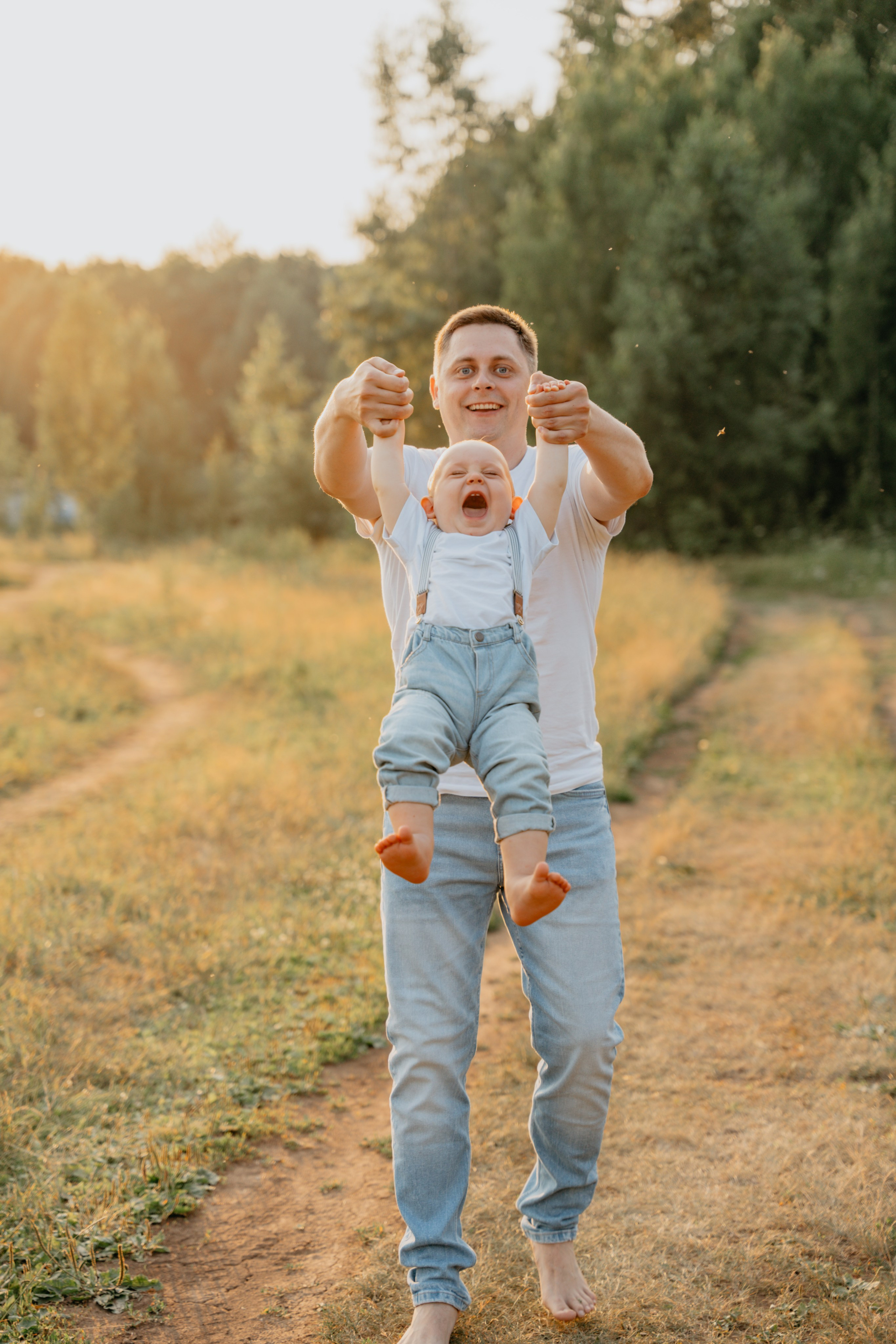 Денису 1 годик. Заречный парк
