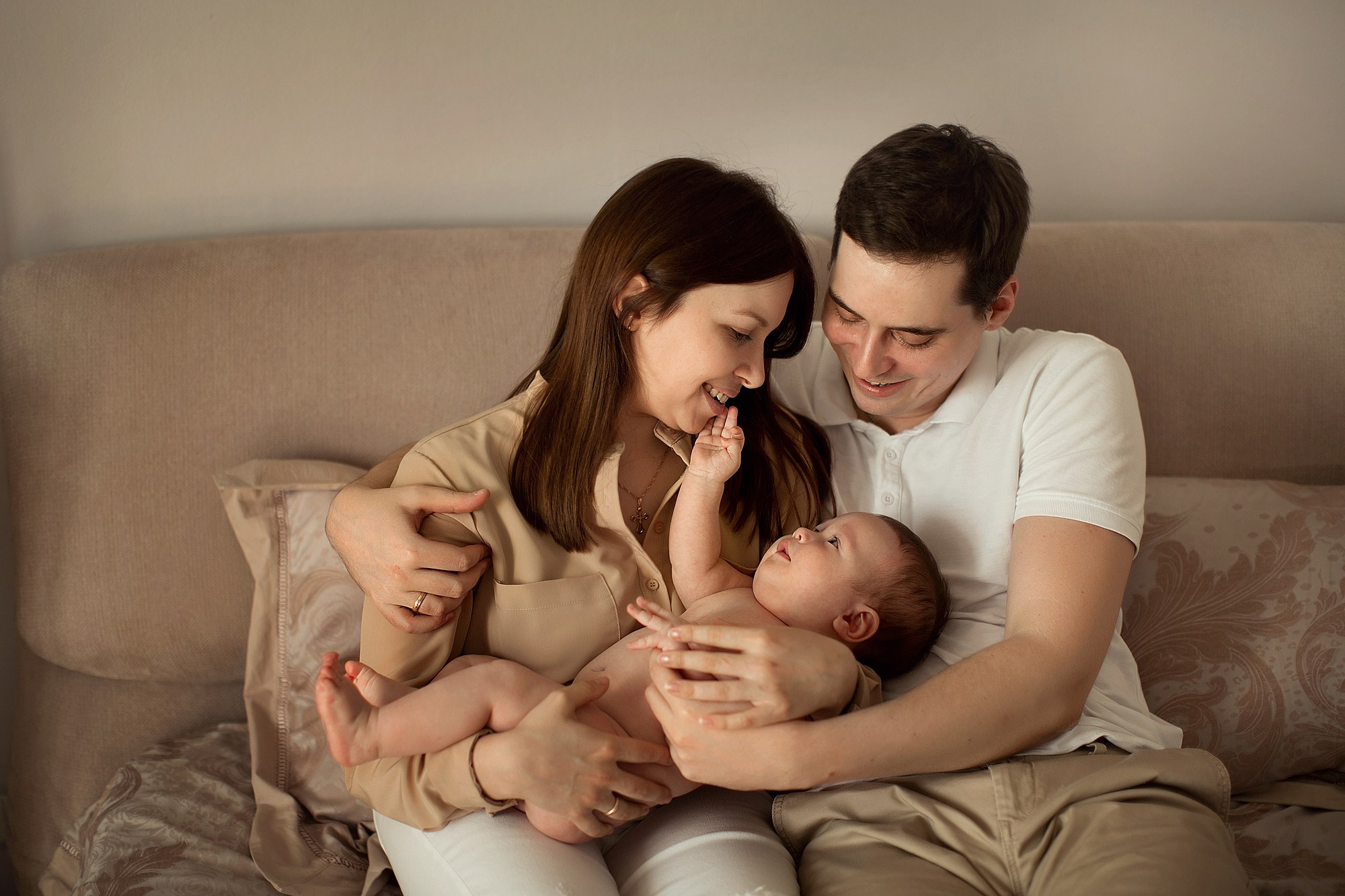 Фотосессия с малышом с домашних условиях. Tatyana Nadezhdina Family photographer