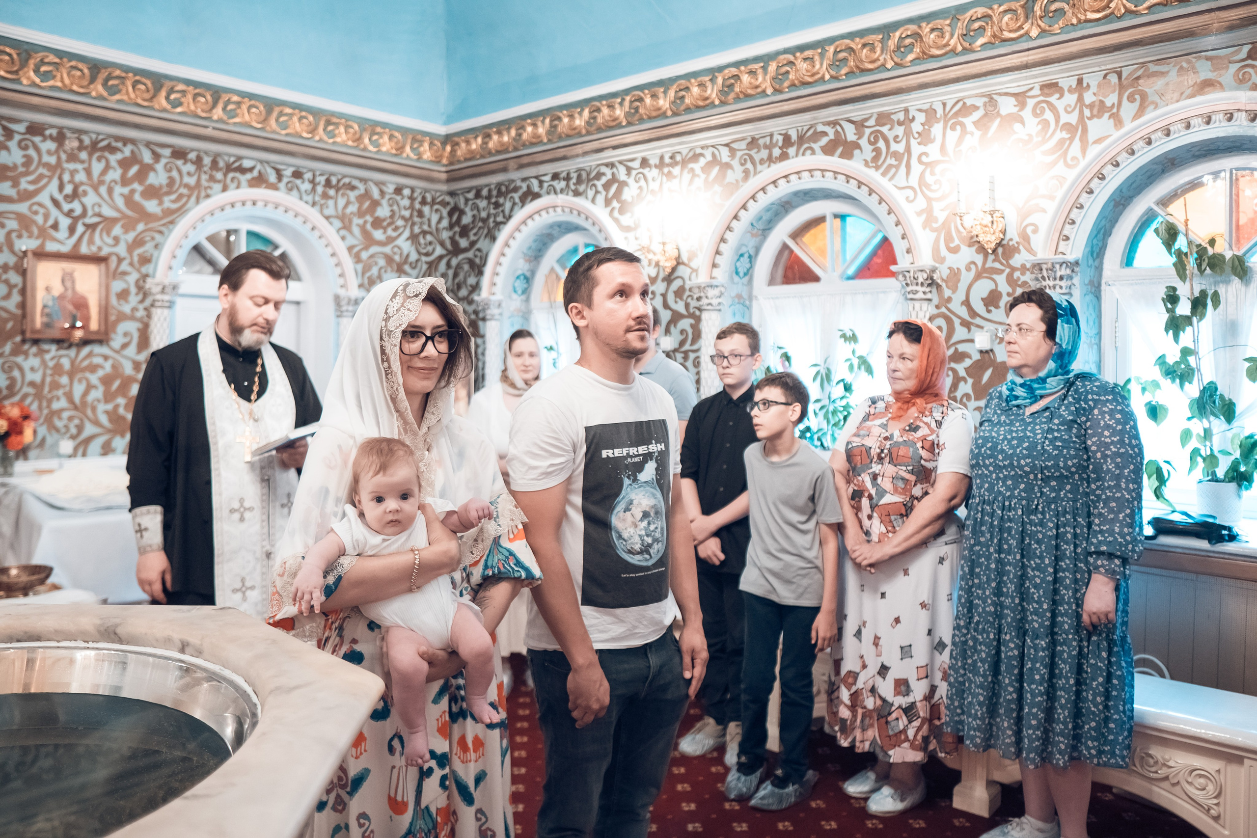 Таинство Крещения Станислава