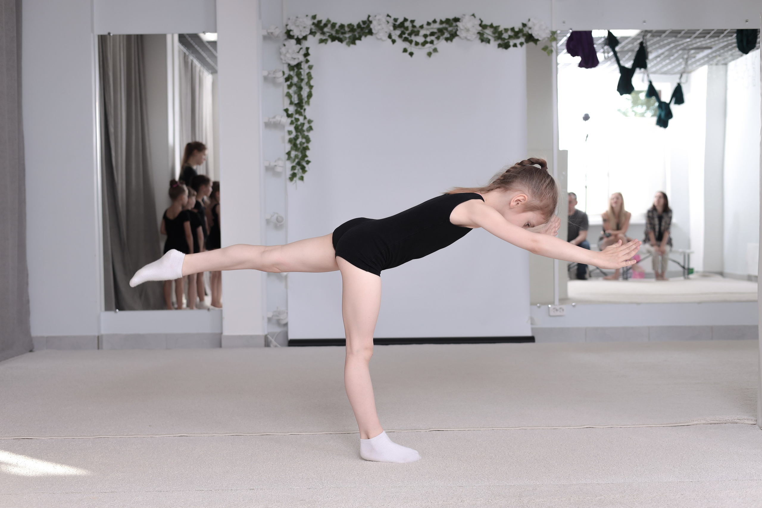 Открытый урок гимнастика. Фотограф Надршина Лилия