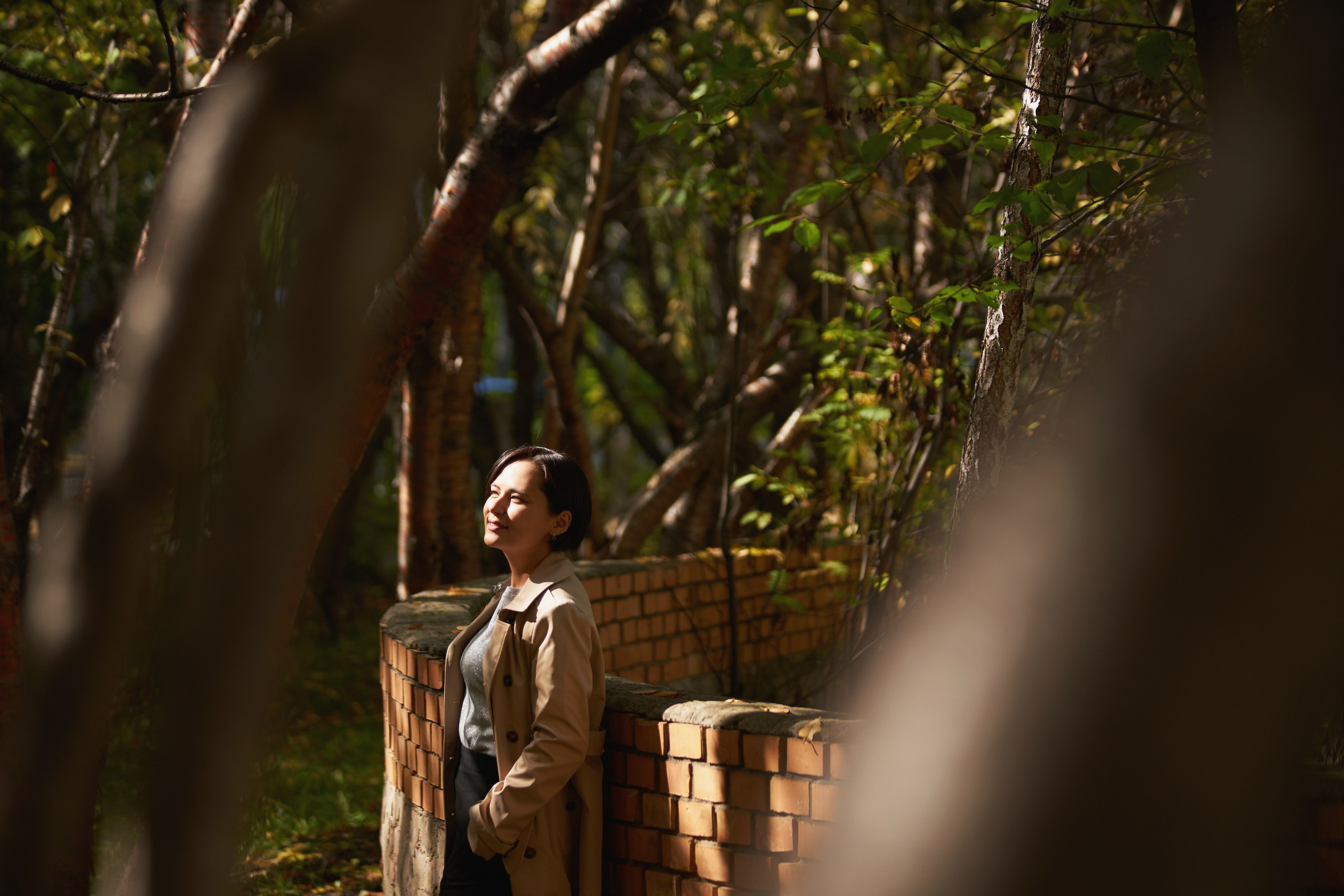 Осенние портреты в городе для Насти. Репортажный и женский фотограф в Новосибирске