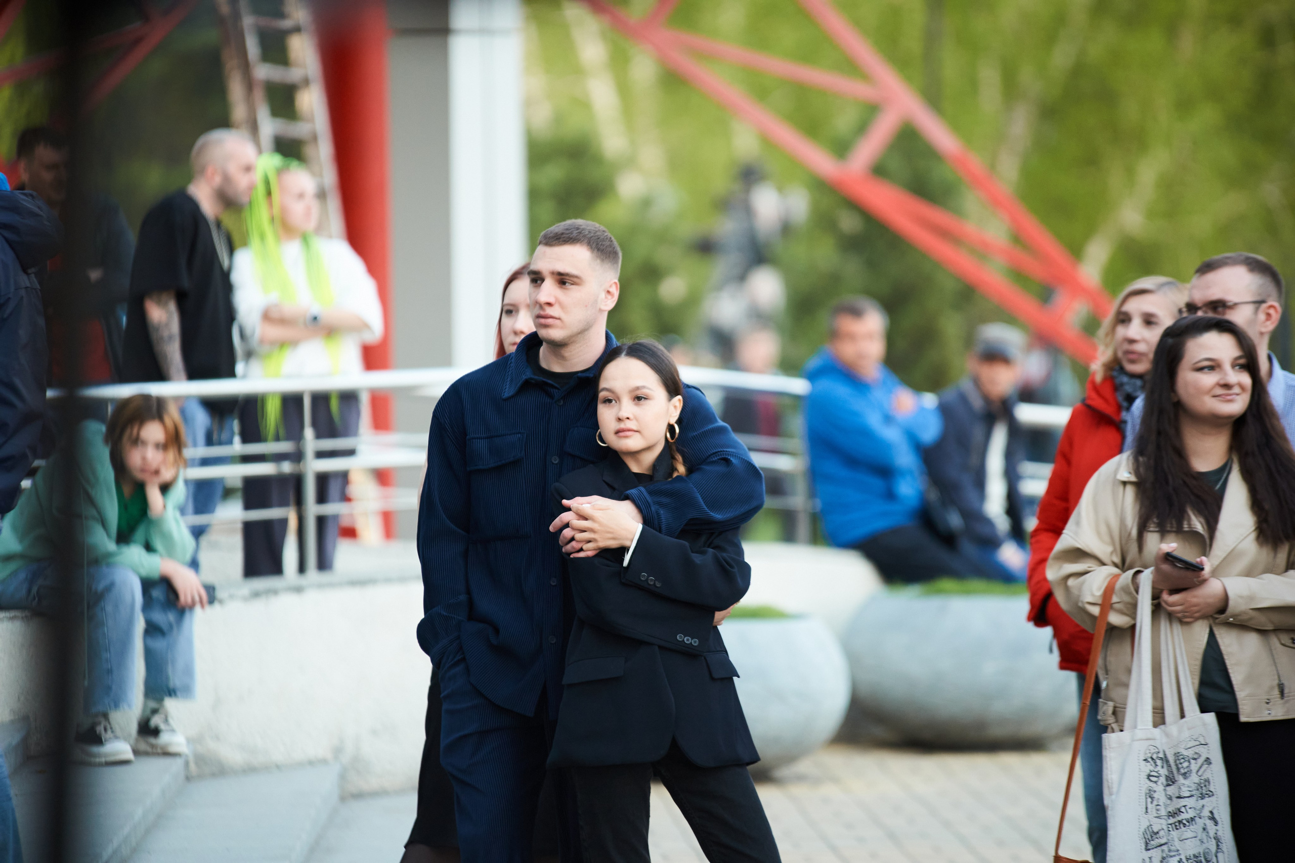 Репортаж: Музыкальная школа Виртуозы в Ночь музеев у планетария. Репортажный и женский фотограф в Новосибирске