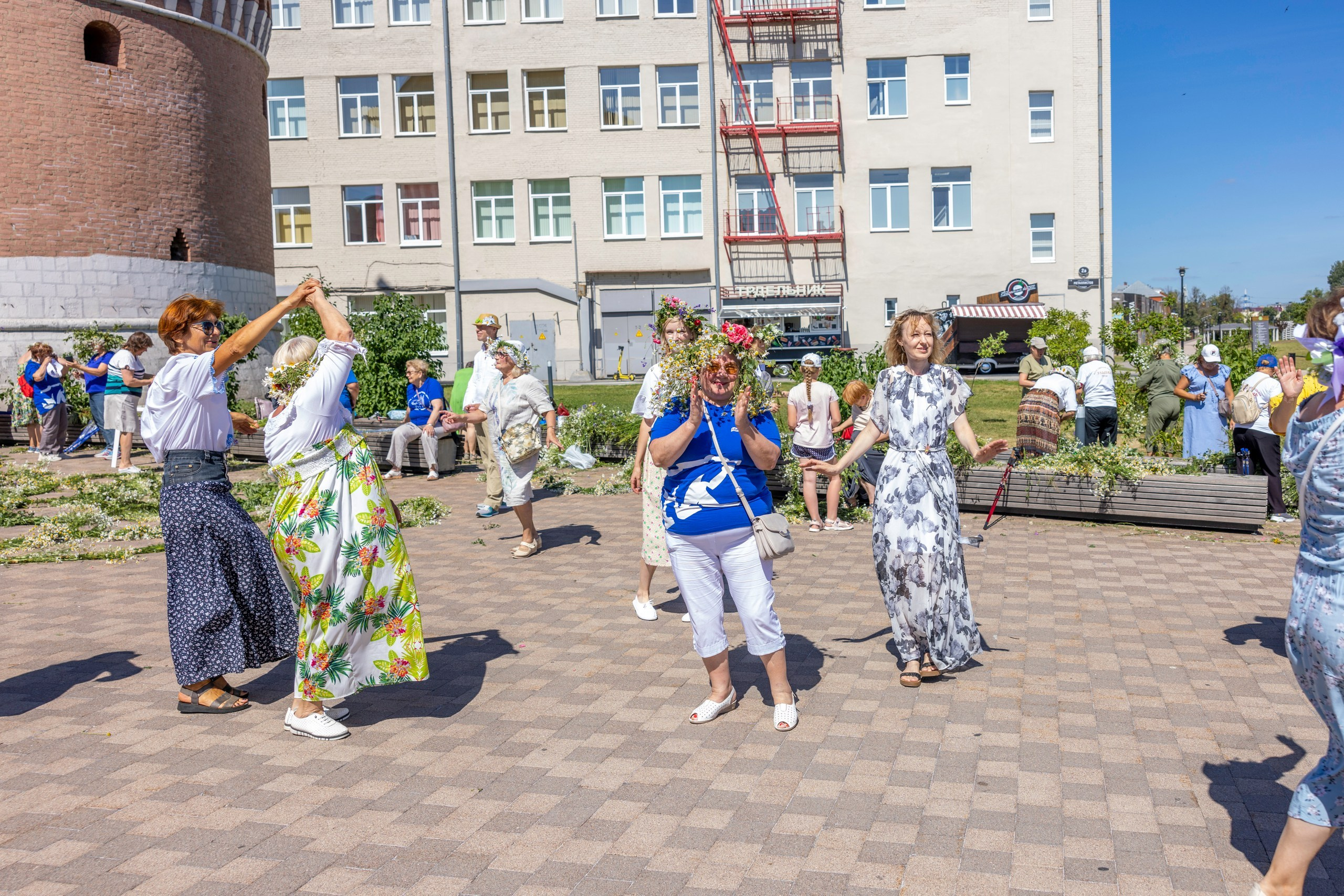Фестиваль «Ромашковый хоровод». Северная ходьба. Фотограф в Туле Крупский АнДРей. Фотостудия «КАДР71» в Туле