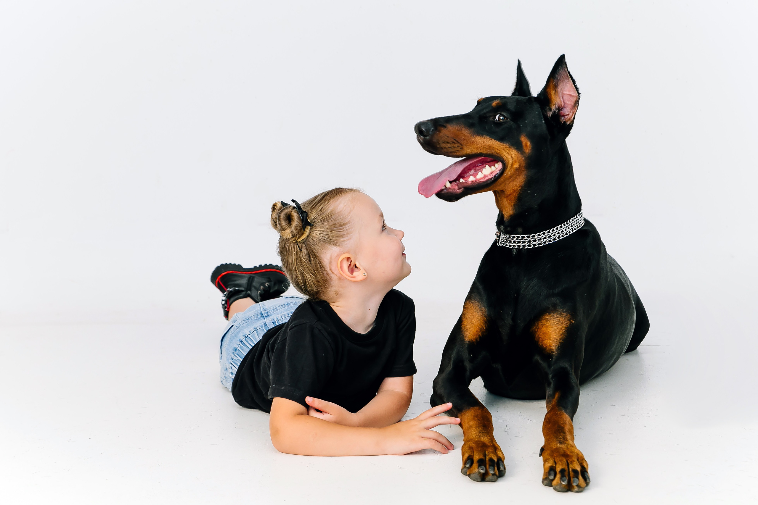 Фотопроект с доберманом. Свадебный и семейный фотограф в Краснодаре Илонна Ковалева