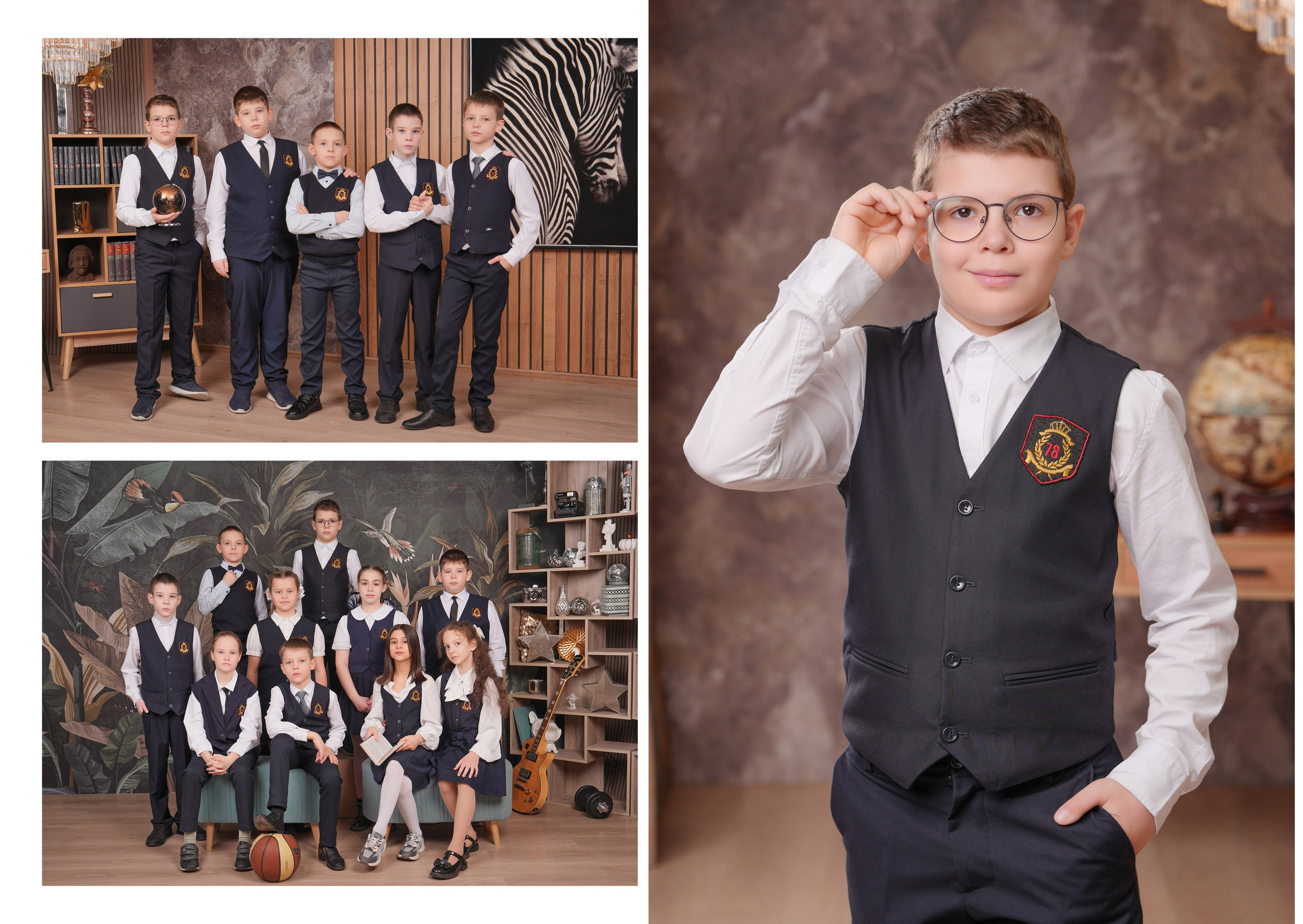 ШКОЛА 78 — 4 «А» класс. Красивый выпускной альбом в Краснодаре