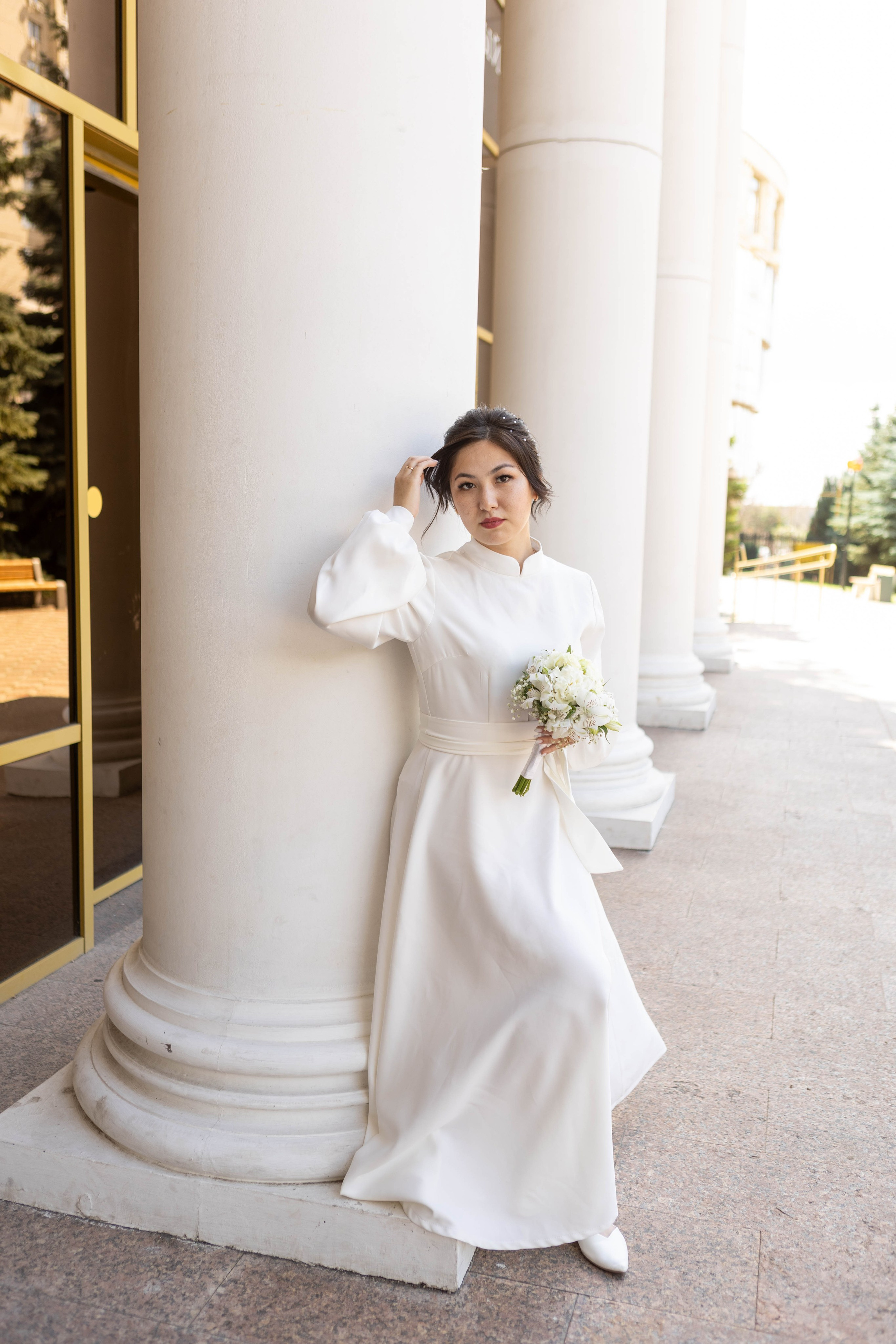 Шахматный дворец: Алтынай и Ерлана. Свадебный и предметный фотограф Ренат Каламперов