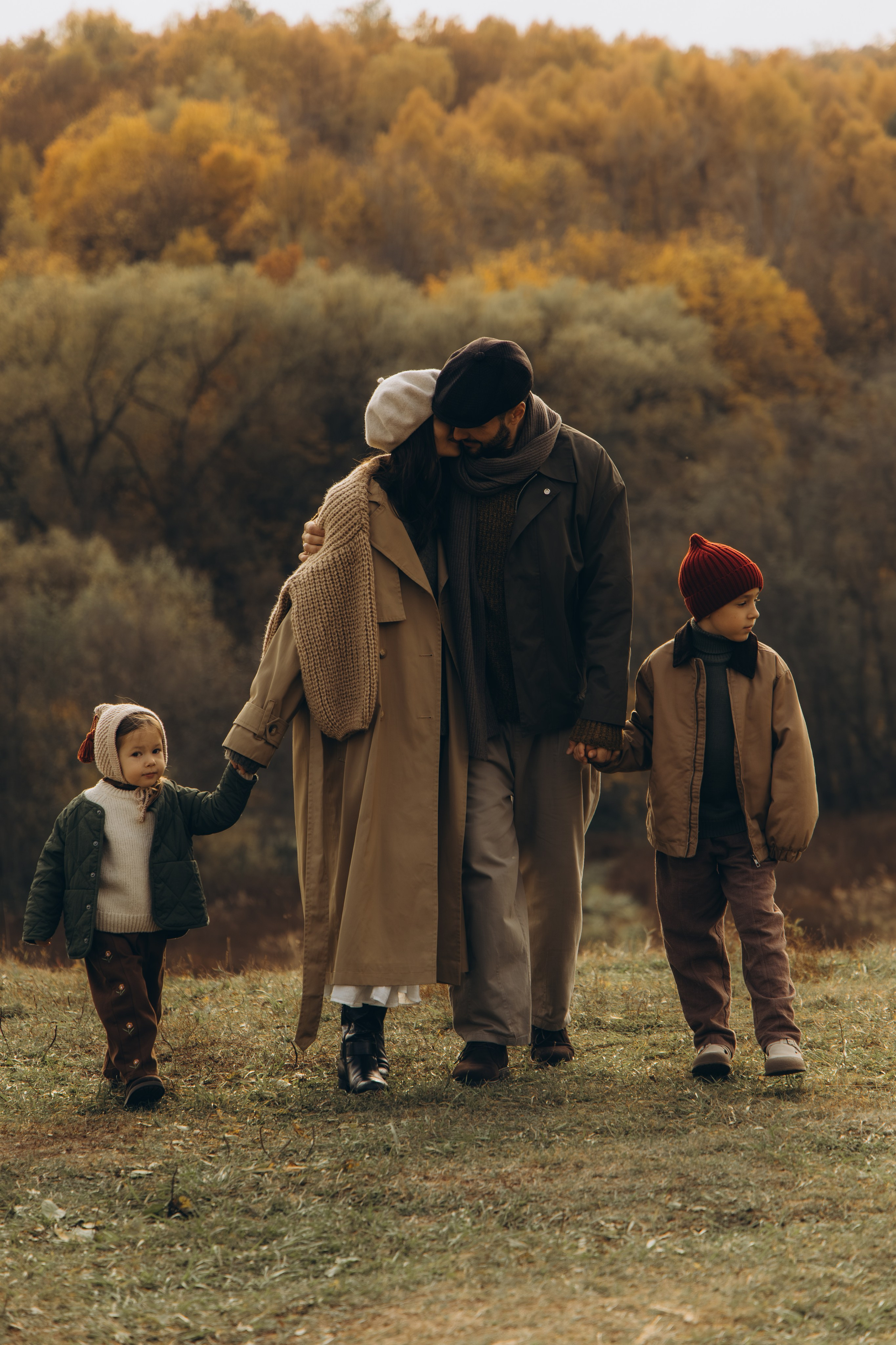 Теплая осенняя история. Семейный фотограф в Москве Лоншакова Кристина