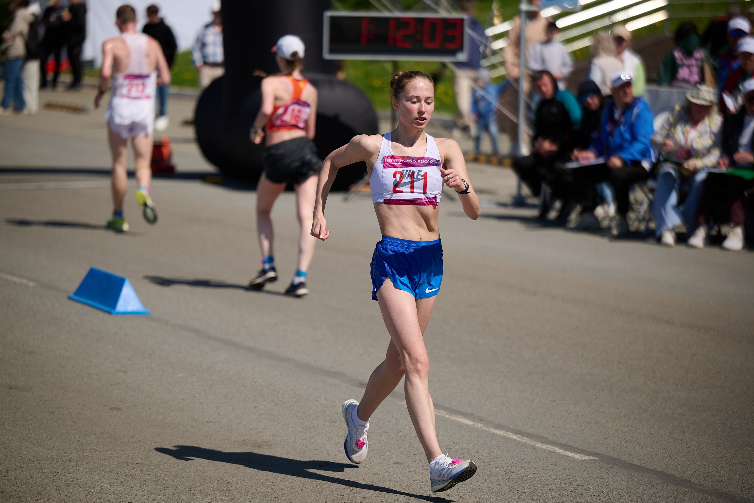 Чемпионат России по спортивной ходьбе 2025. Спортивный репортажный фотограф в Ижевске Сергей Мерзляков