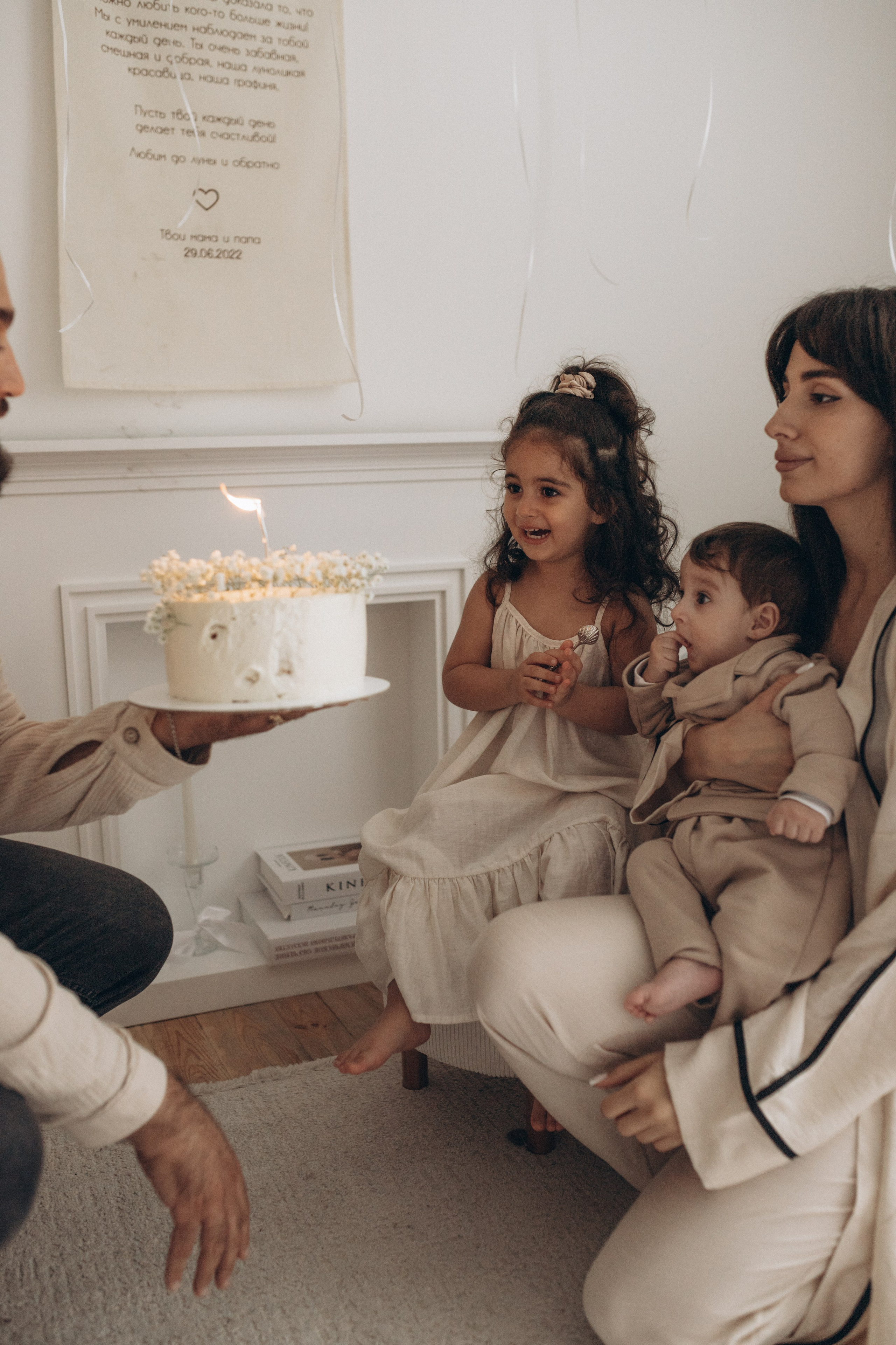 Есения 2 годика. Фотограф новорожденных в Тюмени