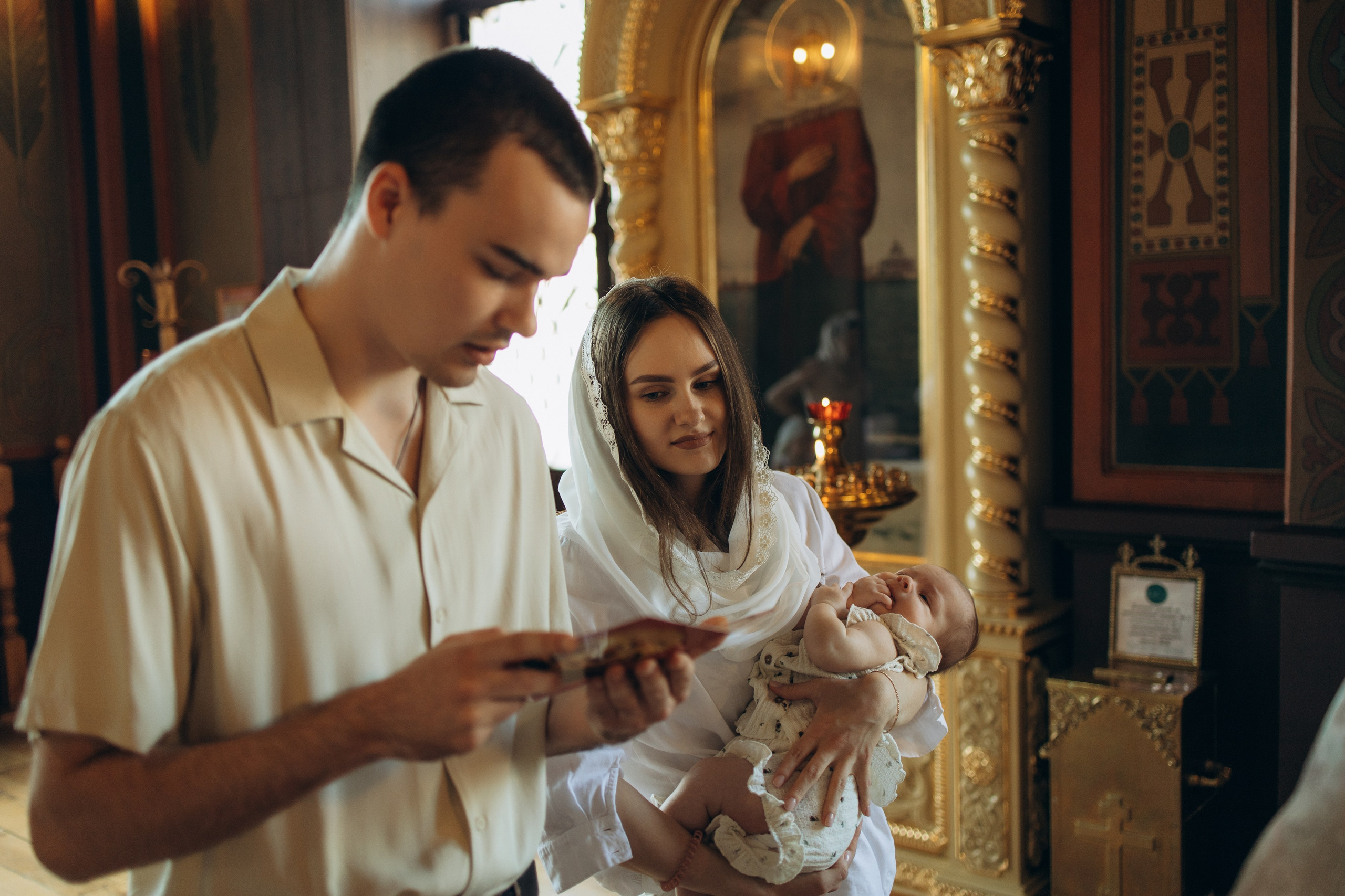 Крещение. Самый теплый фотограф в Краснодаре Рябоконь Ксения