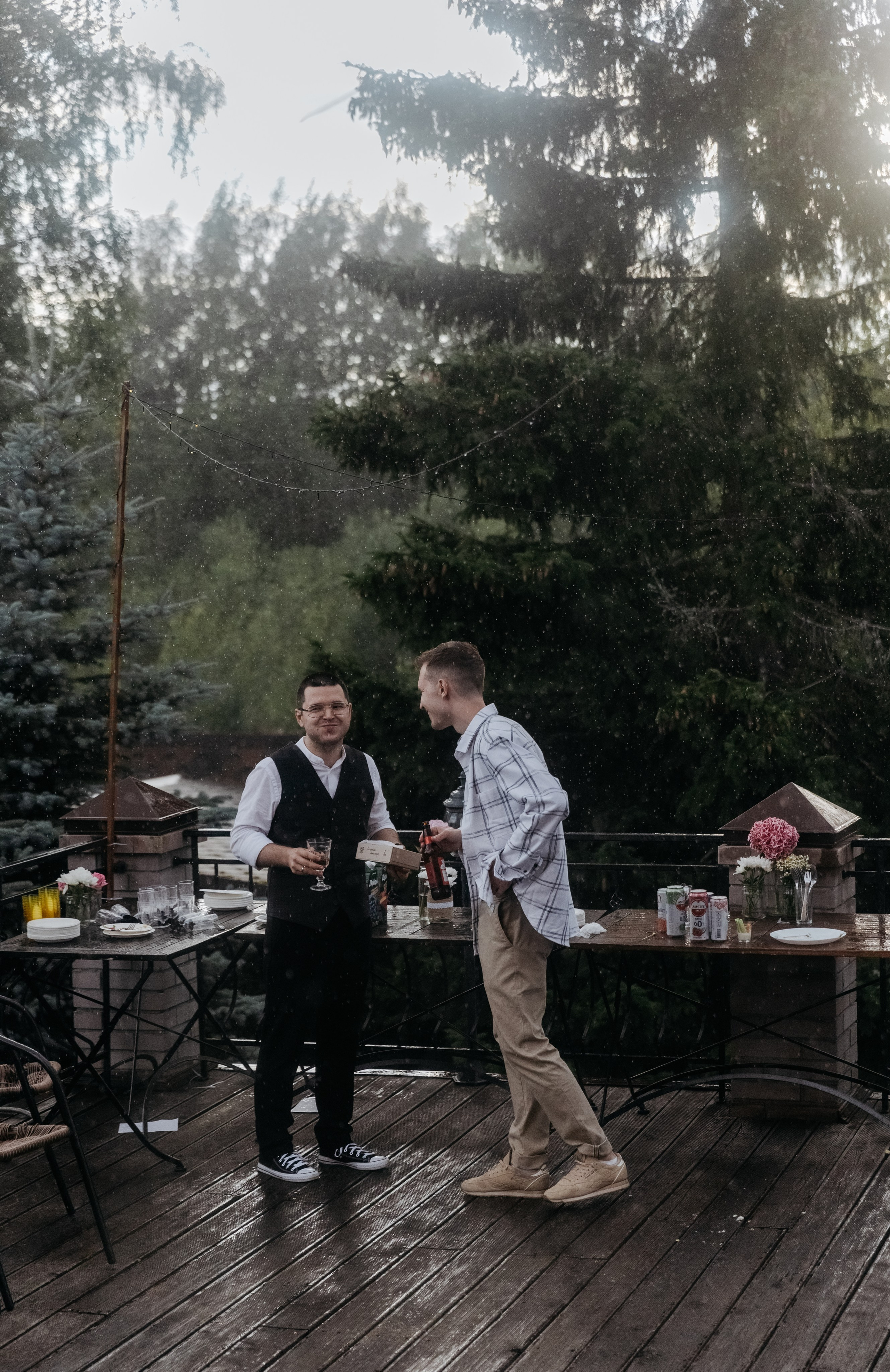 У нас было 2 дня, 2 радуги, 2 времени года и одна любовь. Свадебный фотограф в Санкт-Петербурге